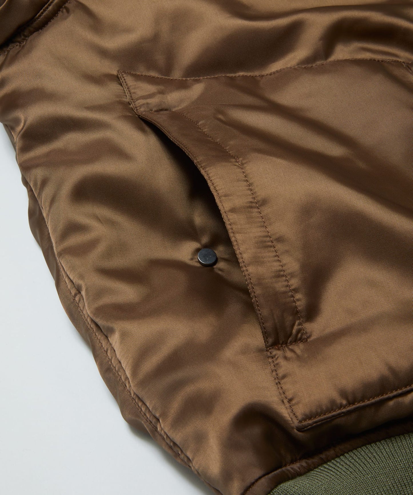 BAL/SPIEWAK DOUBEL ZIP BOMBER JACKET(Alpha Green )