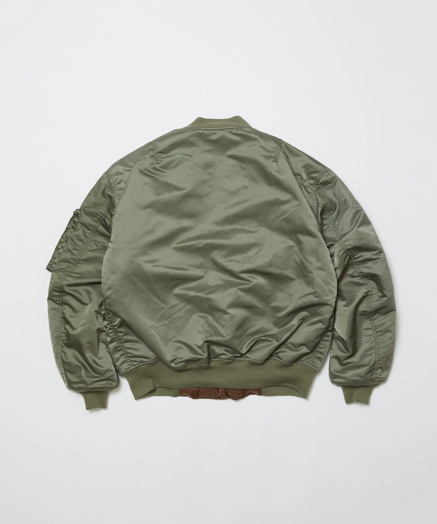 BAL/SPIEWAK DOUBEL ZIP BOMBER JACKET(Alpha Green )