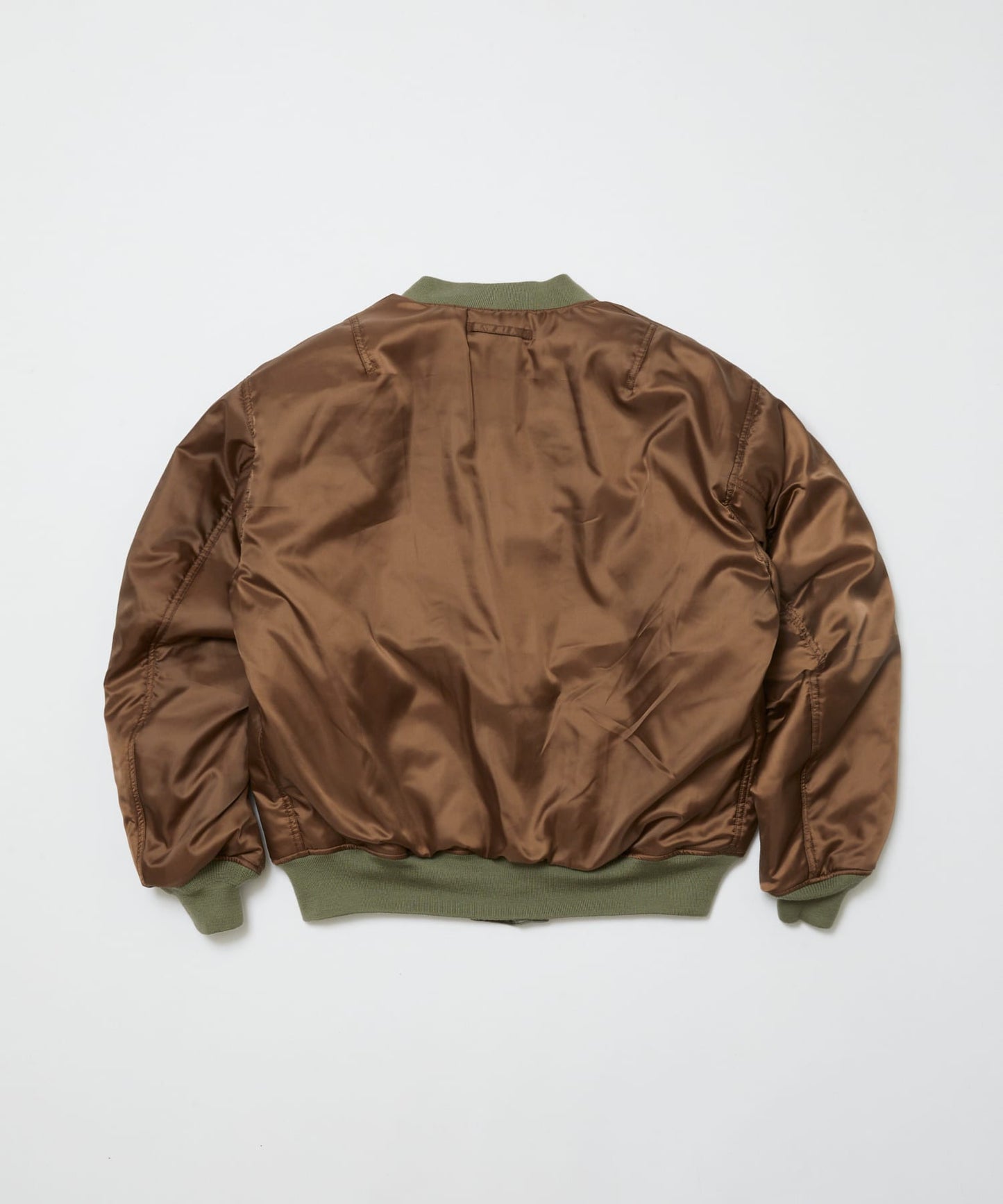 BAL/SPIEWAK DOUBEL ZIP BOMBER JACKET(Alpha Green )