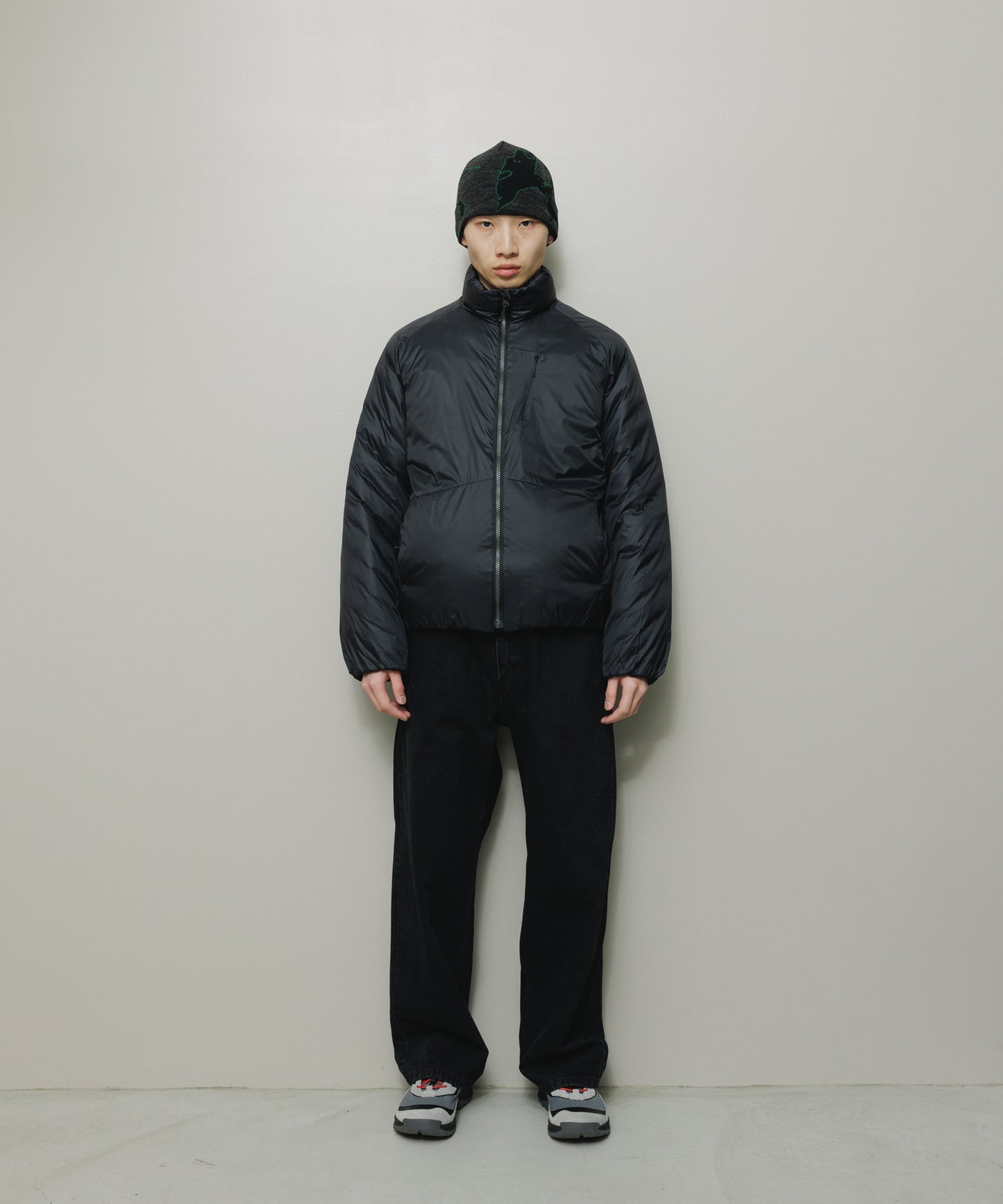 BAL/TAION STAND COLLAR DOWN JACKET