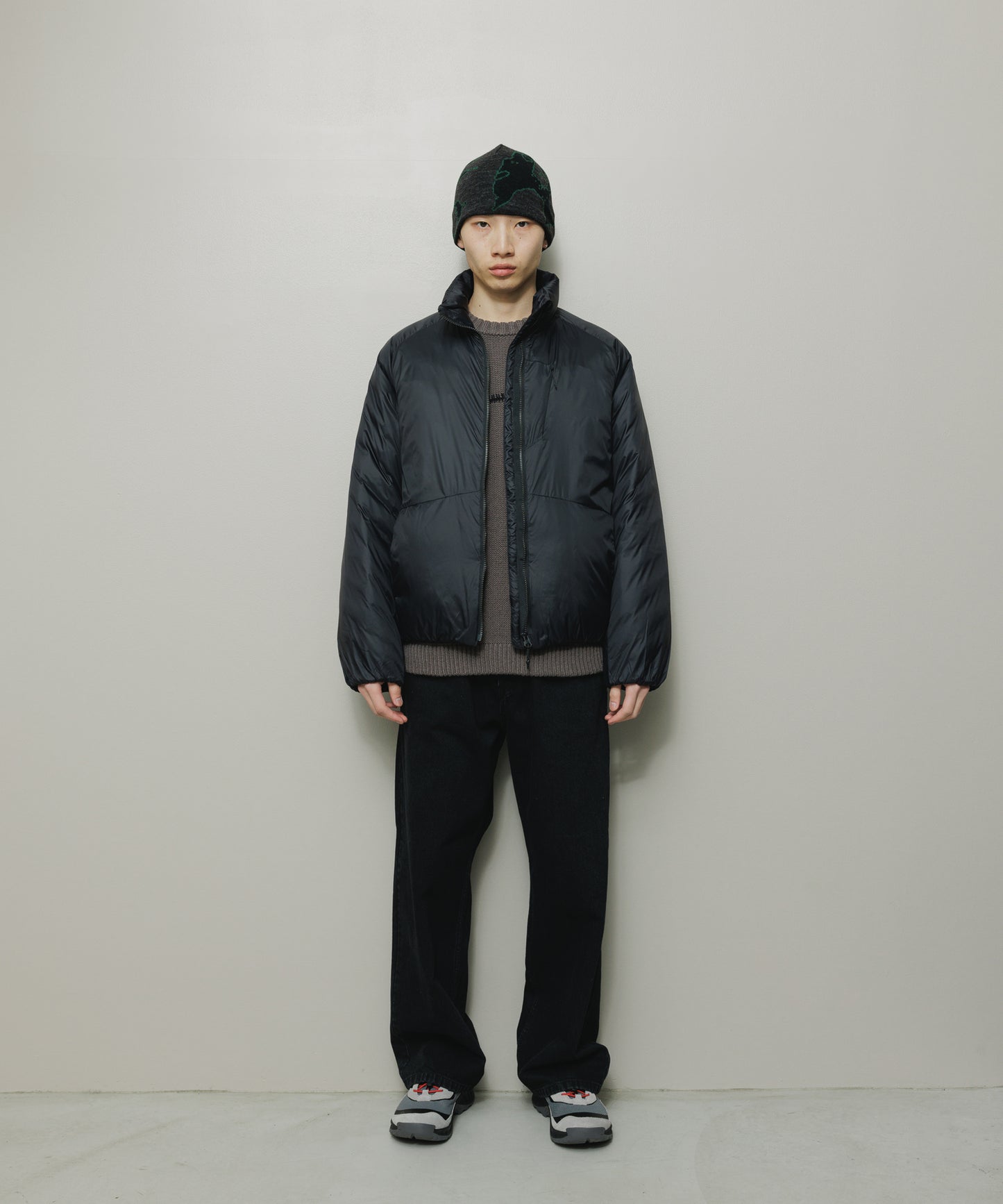 BAL/TAION STAND COLLAR DOWN JACKET