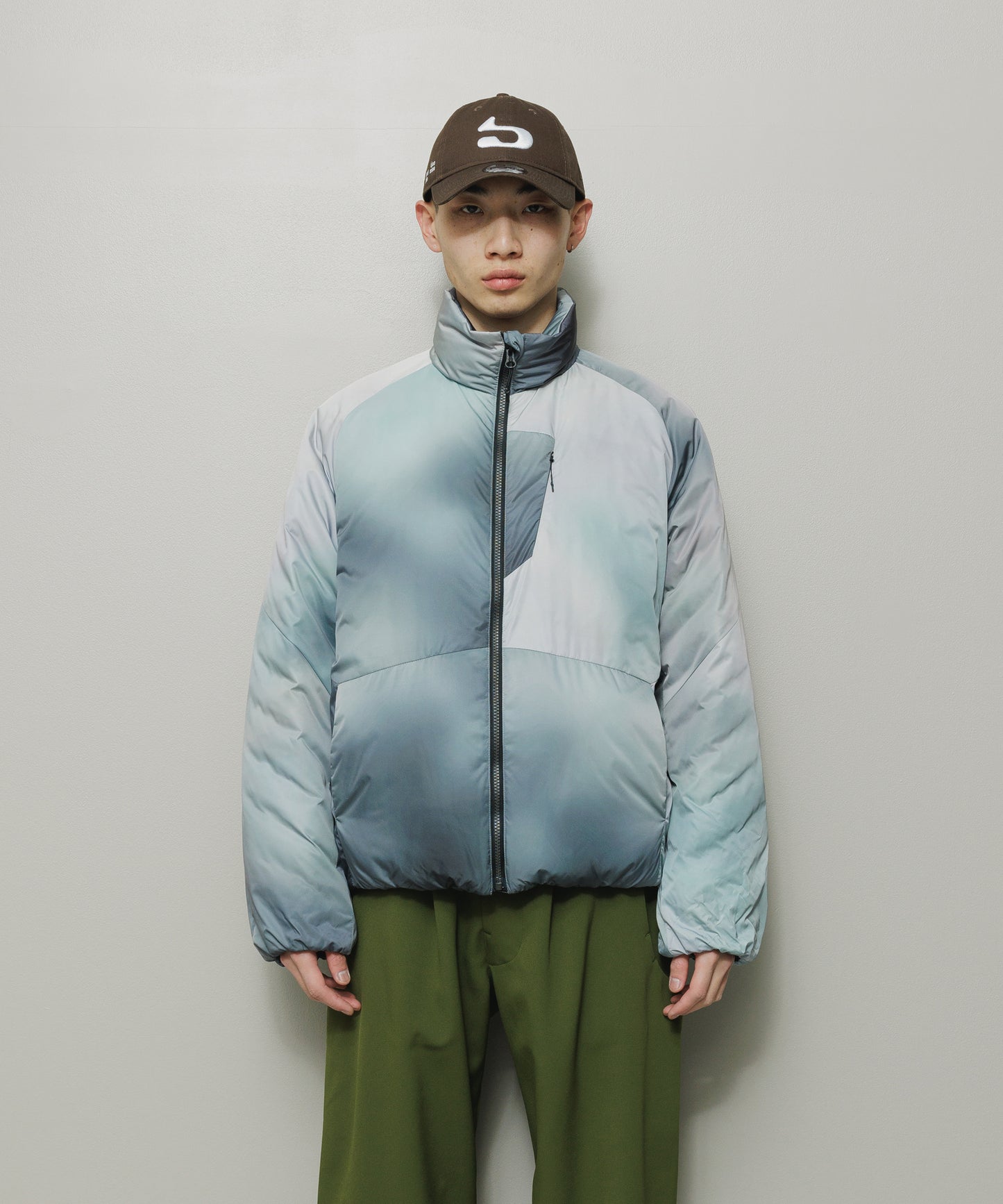 BAL/TAION STAND COLLAR DOWN JACKET