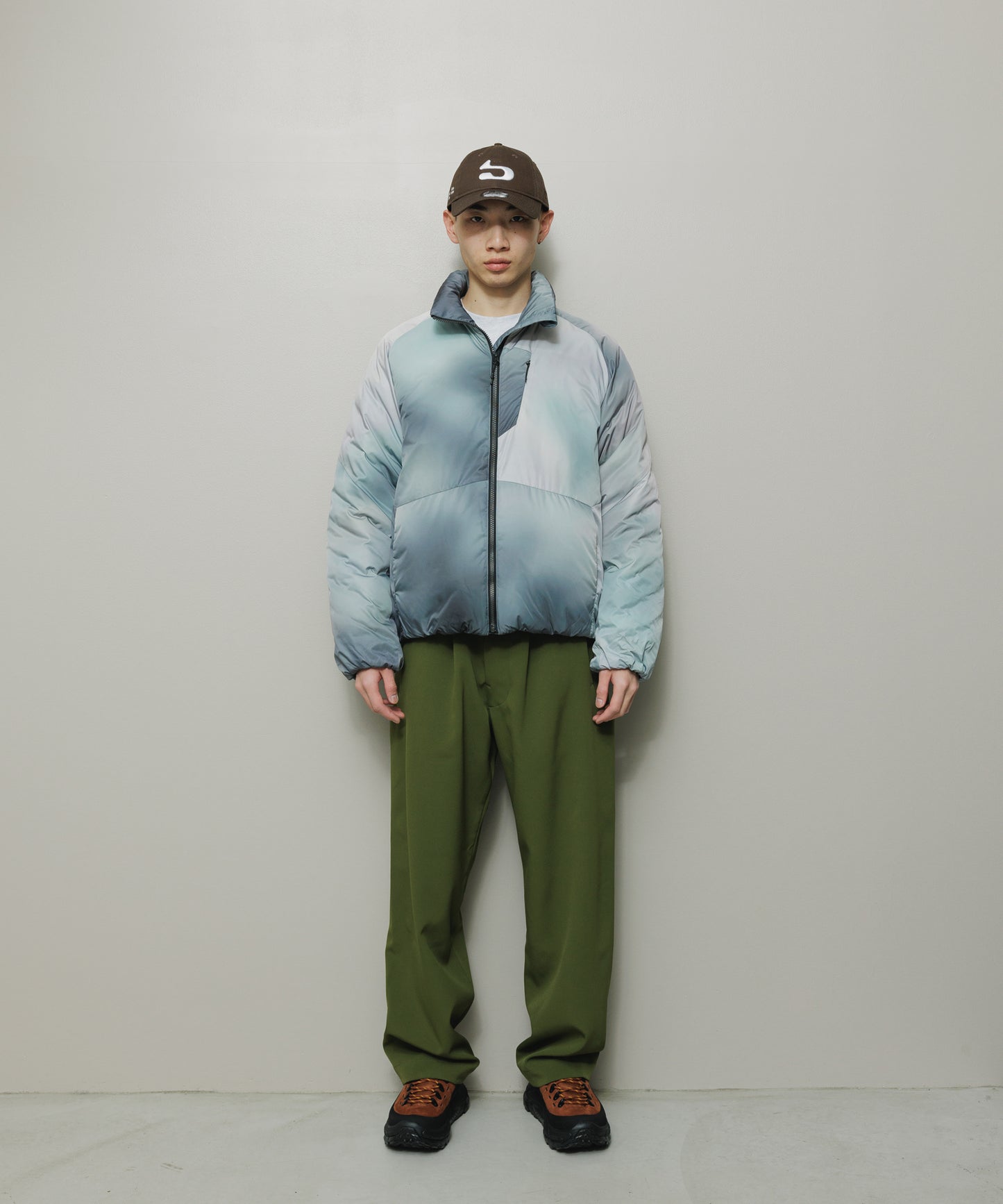 BAL/TAION STAND COLLAR DOWN JACKET