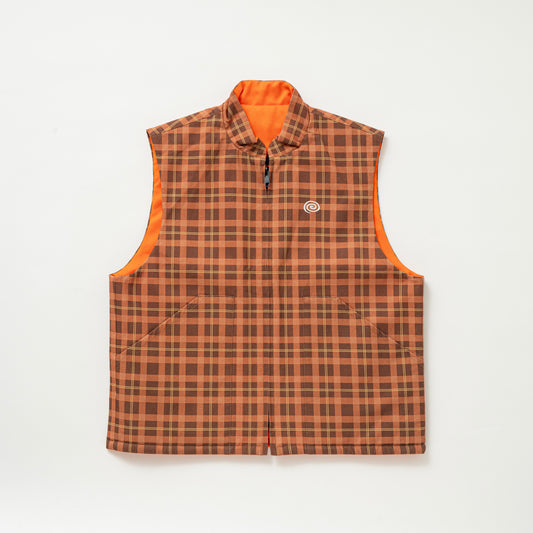 SOL/Reversible Checked Vest