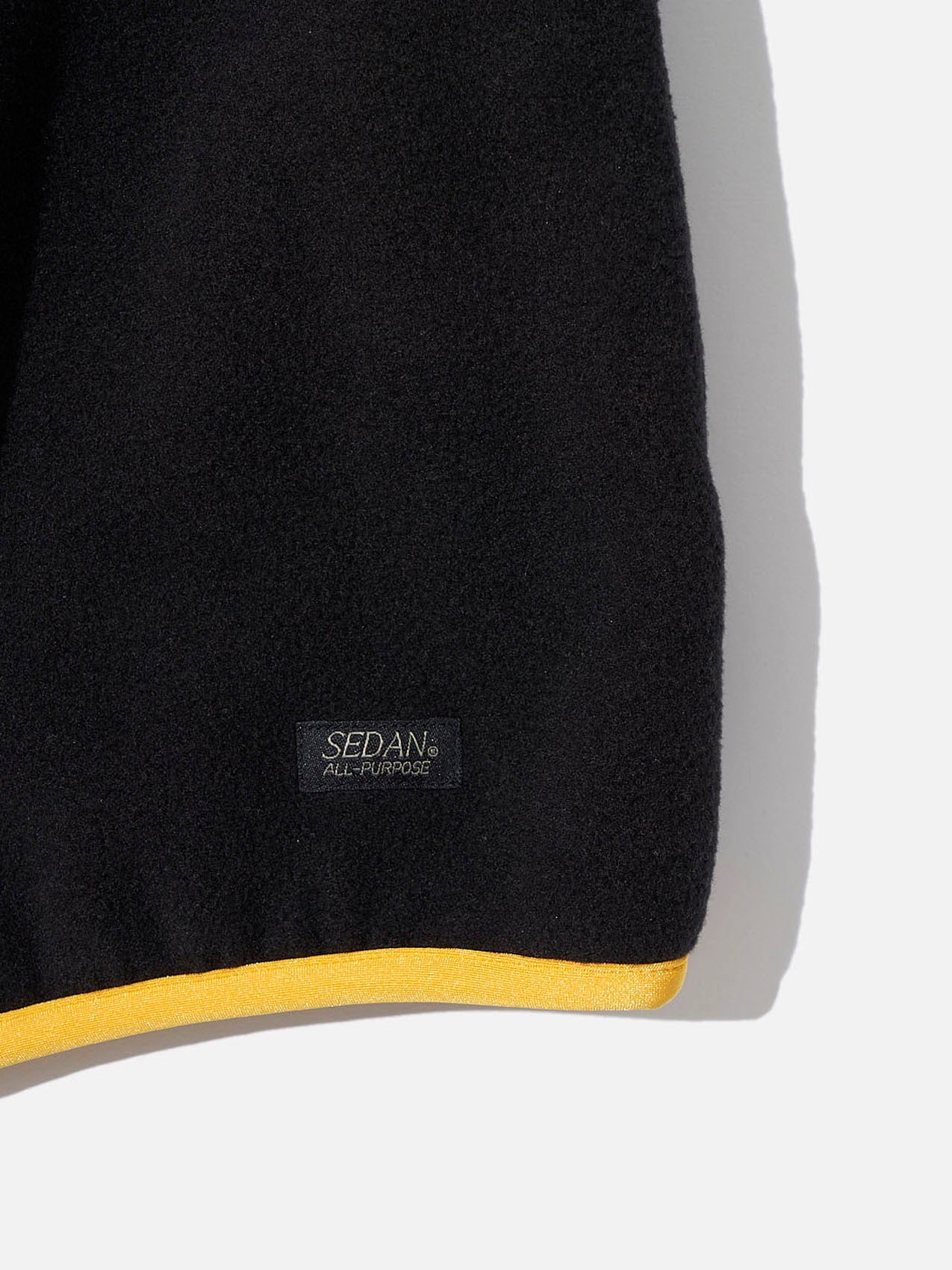 FLEECE SNAP PULLOVER(BLACK)/SEDAN ALL-PURPOSE