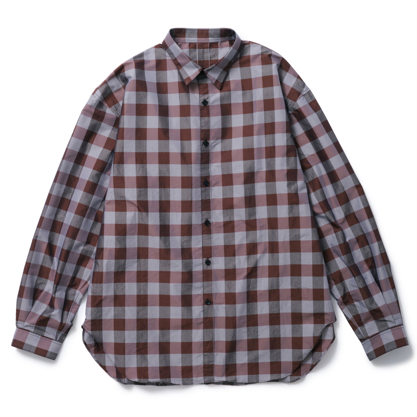 BLOCK CHECK SHIRTS(BROWN CHECK)