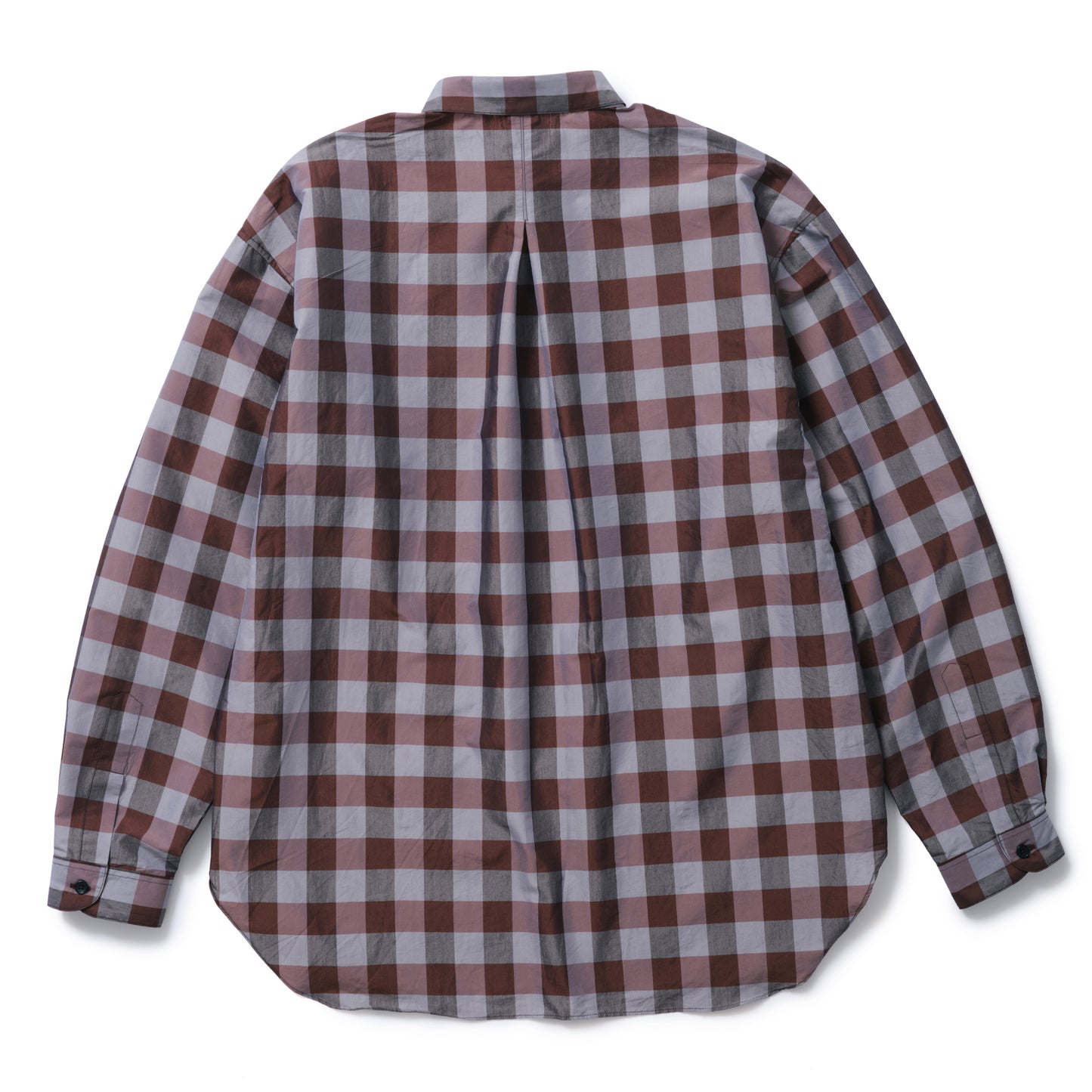 BLOCK CHECK SHIRTS(BROWN CHECK)