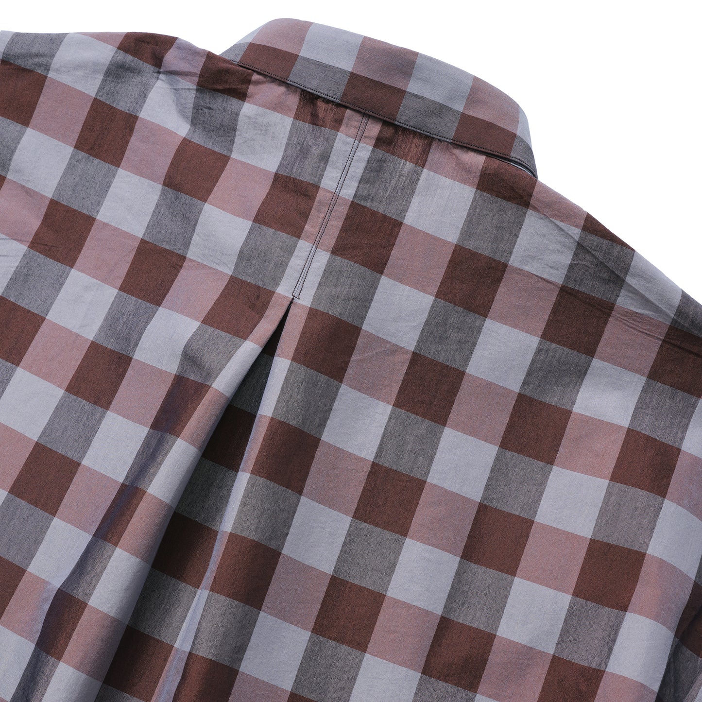 BLOCK CHECK SHIRTS(BROWN CHECK)