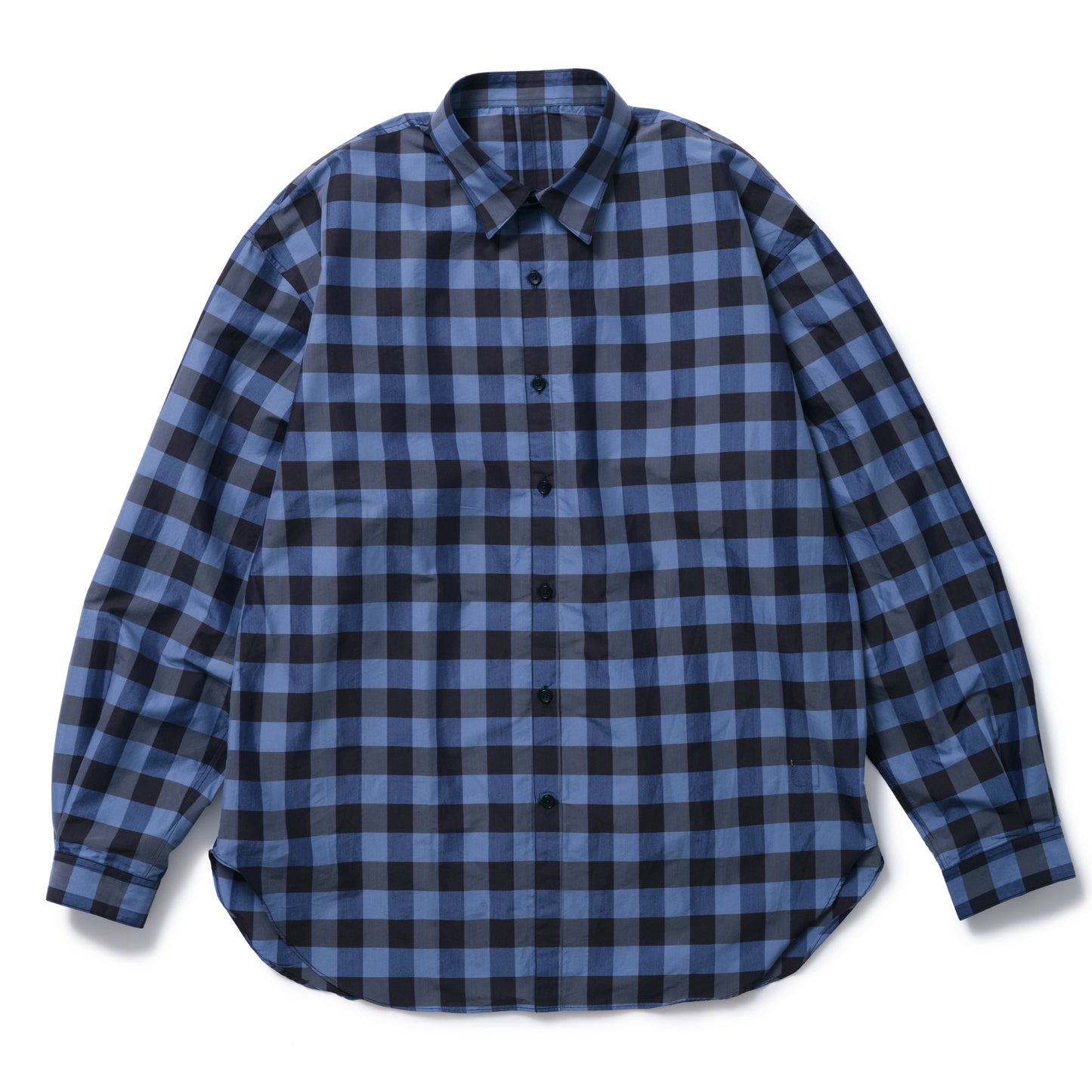 BLOCK CHECK SHIRTS(NAVY CHECK)