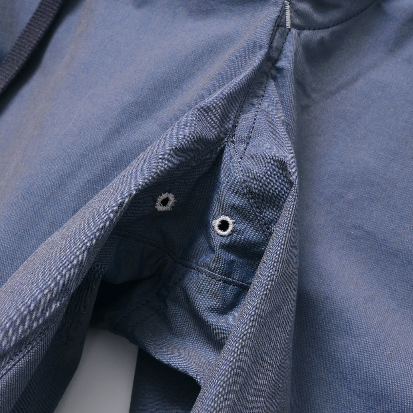 THICKER TROUSERS(BLUE GRAY)/ETHOS
