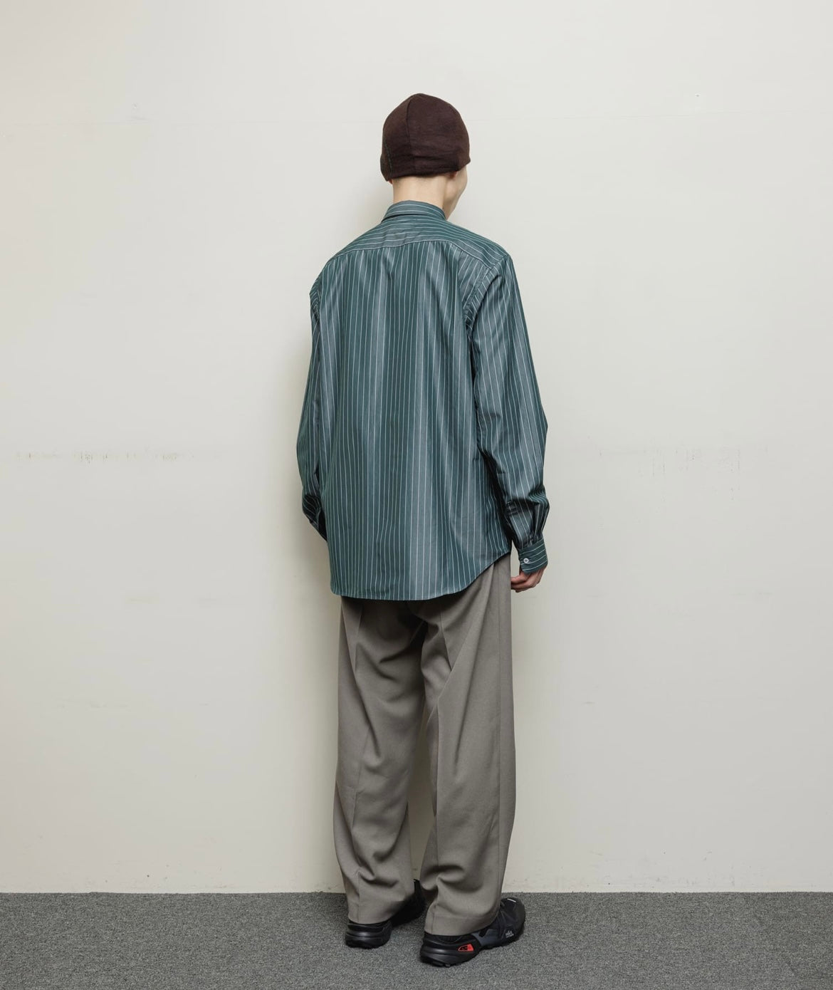 BAL/FARAH FAUX WOOL WIDE TAPERED EASY