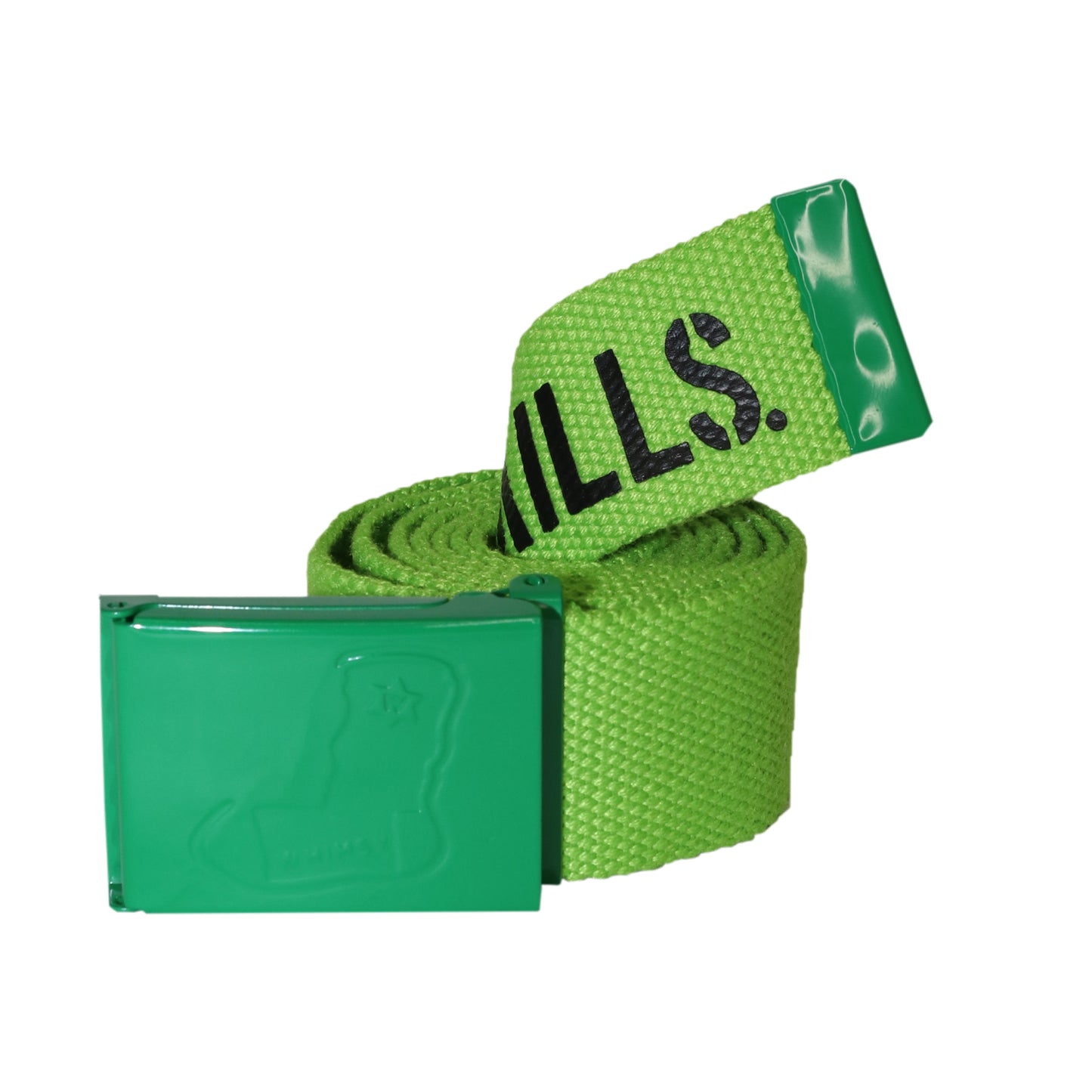 LOGO GACHA BELT(GREEN)/WHIMSY(ウィムジー)