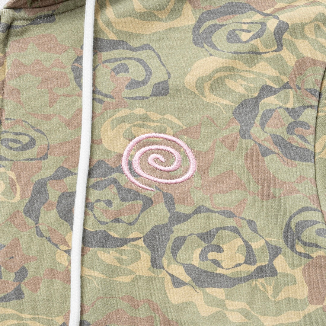 SOL/Camo Zipup Hoodie