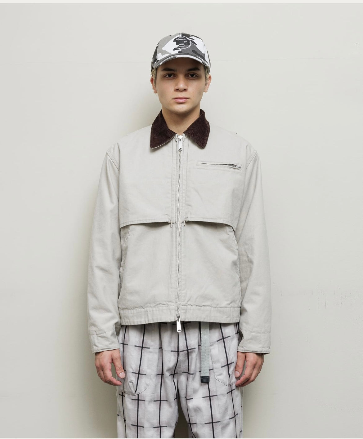 BAL/COTTON CANVAS STEALTH POCKET WORK JACKET