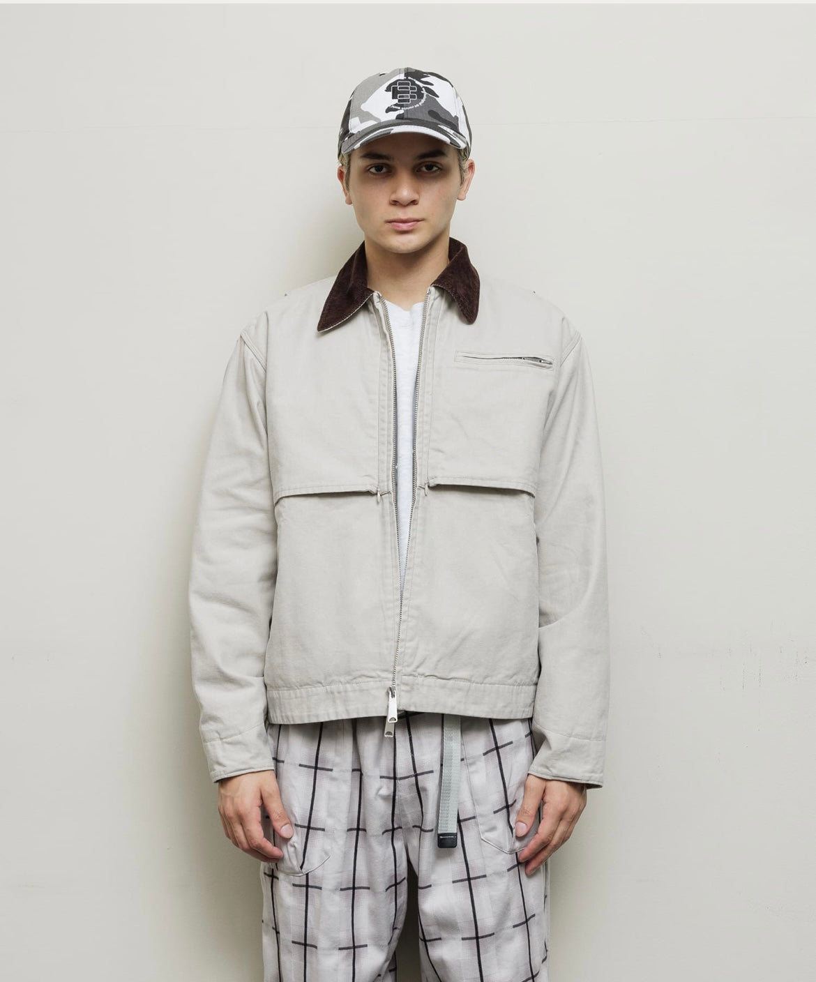 BAL/COTTON CANVAS STEALTH POCKET WORK JACKET