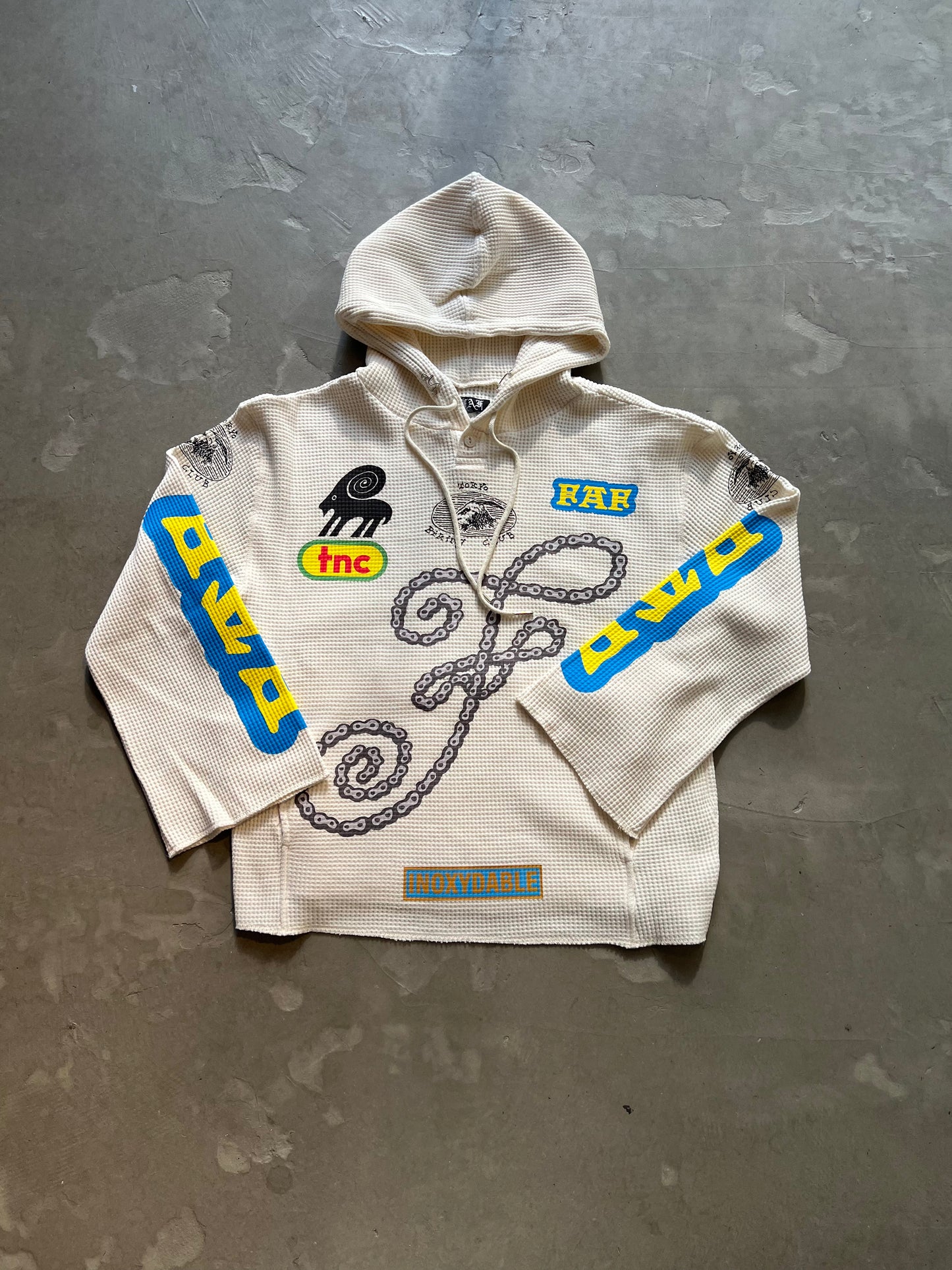 FAKE AS FLOWERS/THERMAL COMMERCIAL HOODIE
