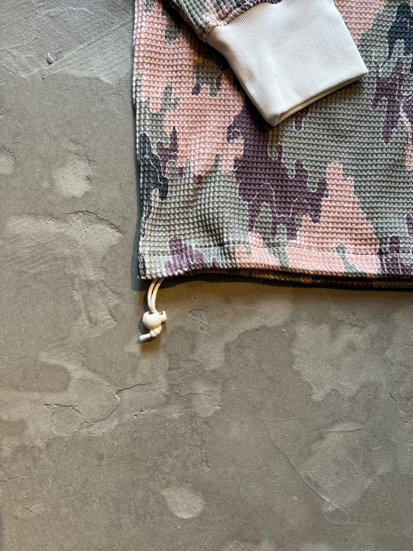 FAKE AS FLOWERS/LS POCKET THERMAL SHIRTS