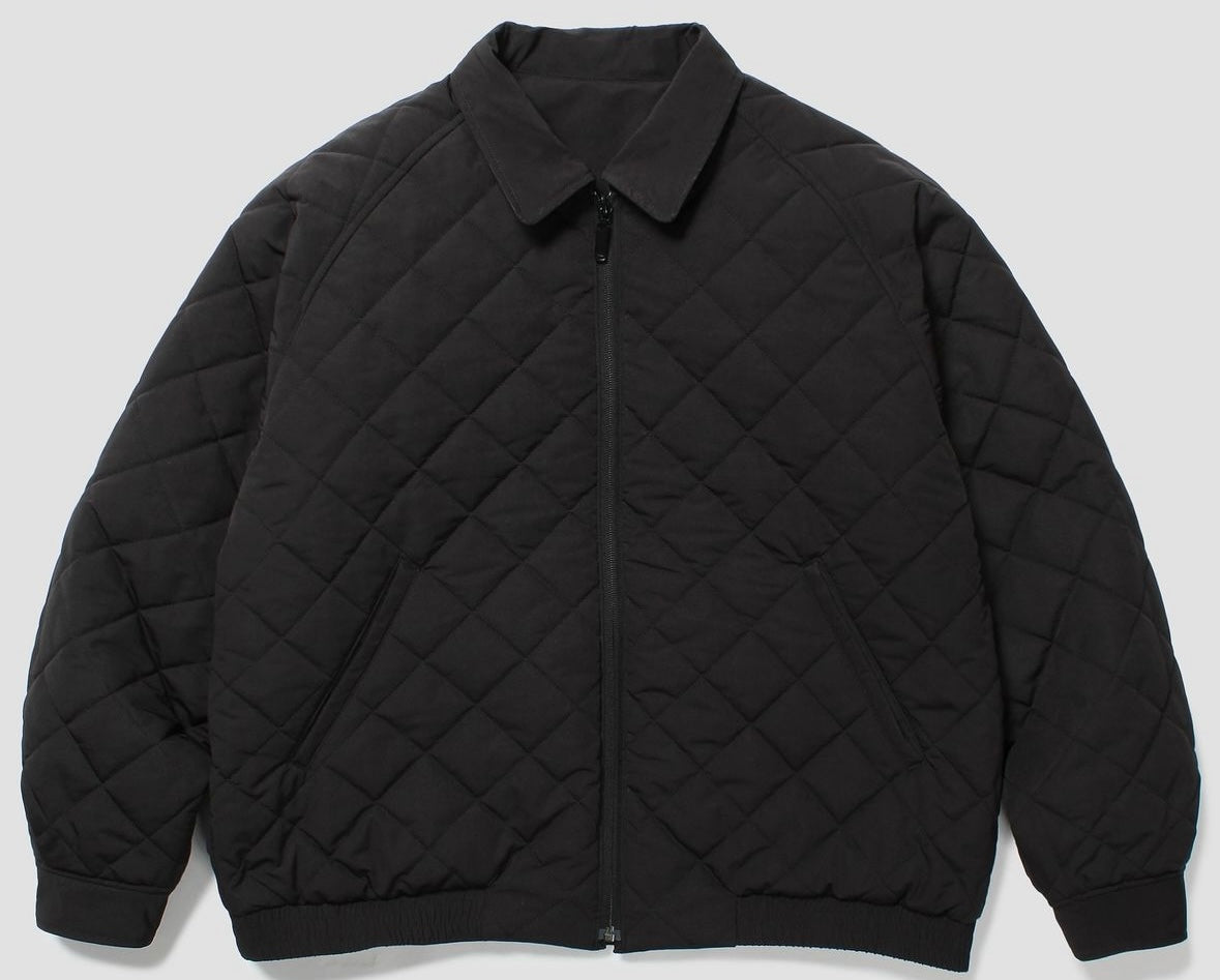 POVAL/Reversible Quilting Jacket(BLACK)