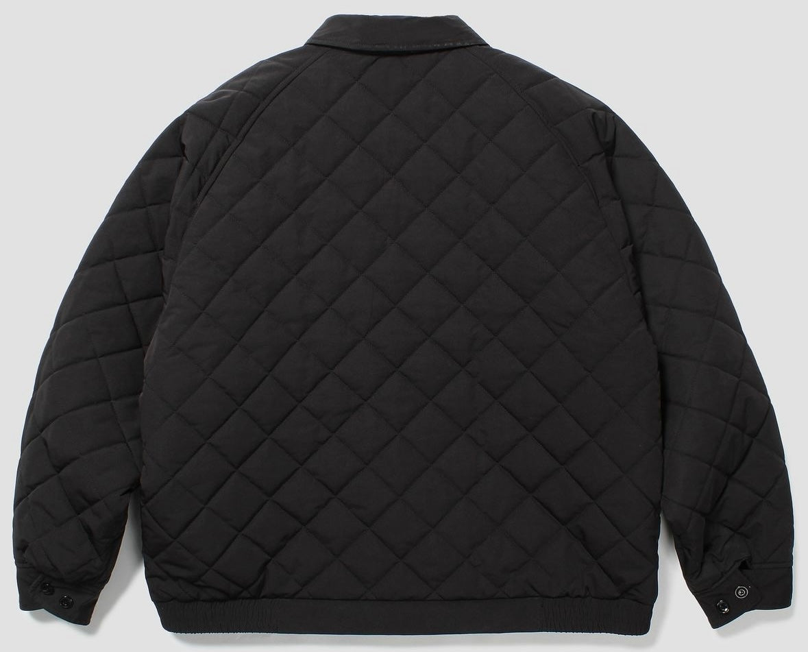 POVAL/Reversible Quilting Jacket(BLACK)