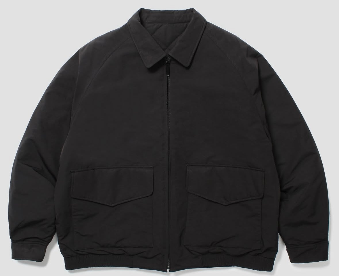 POVAL/Reversible Quilting Jacket(BLACK)