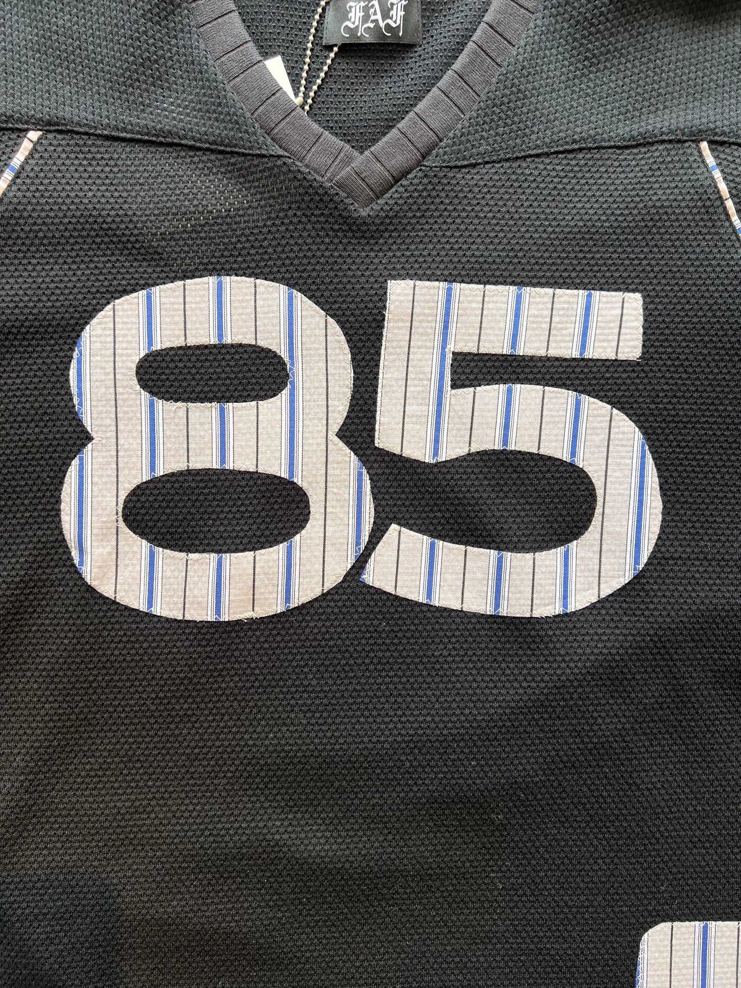FAKE AS FLOWERS/Stripe Football Jersey