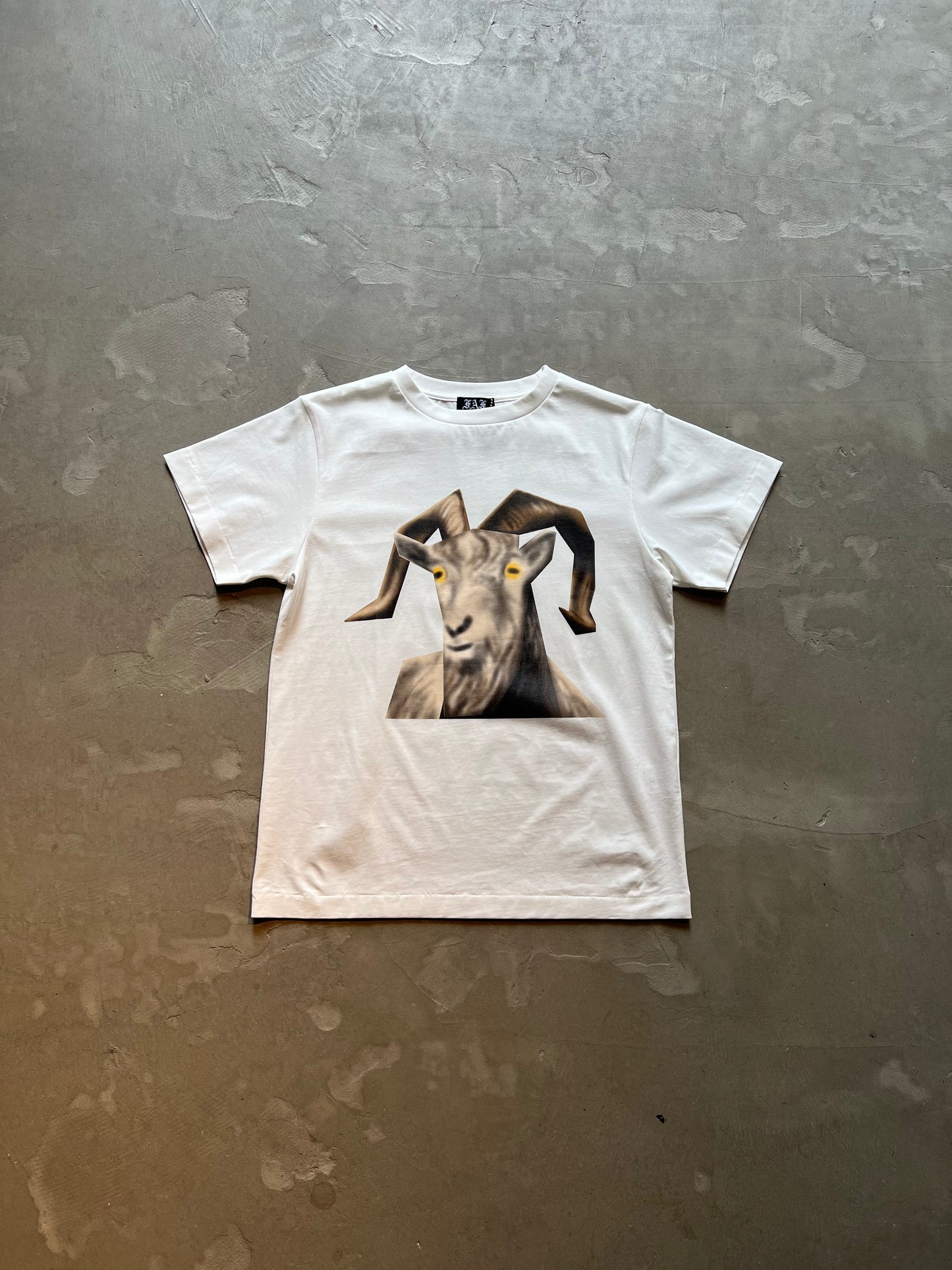 FAKE AS FLOWERS/Goat Face Tee