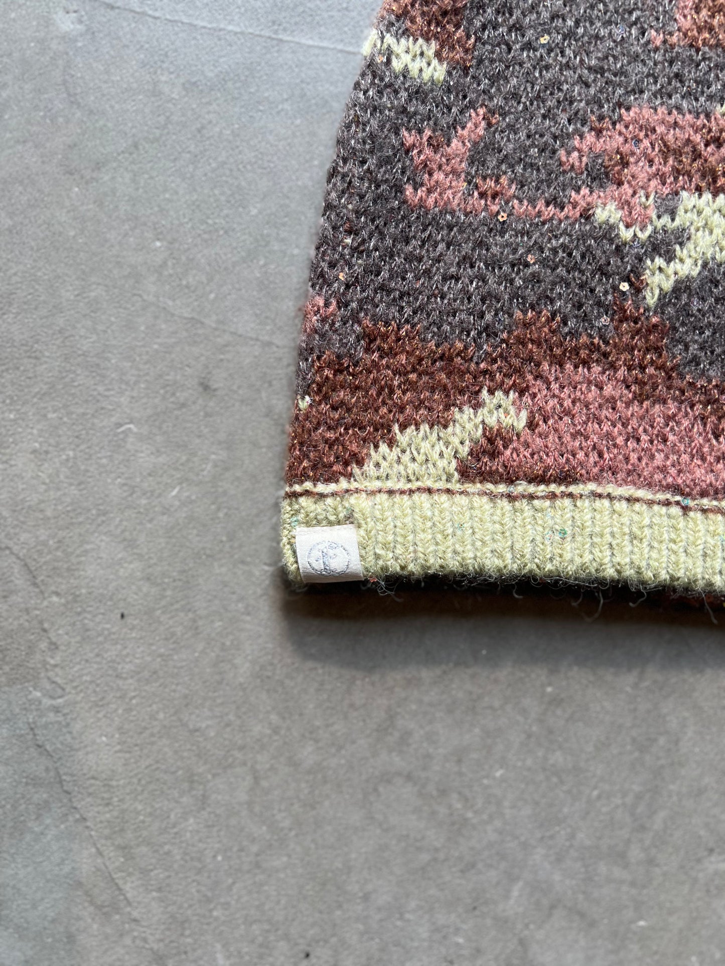 FAKE AS FLOWERS/Camo Single Beanie