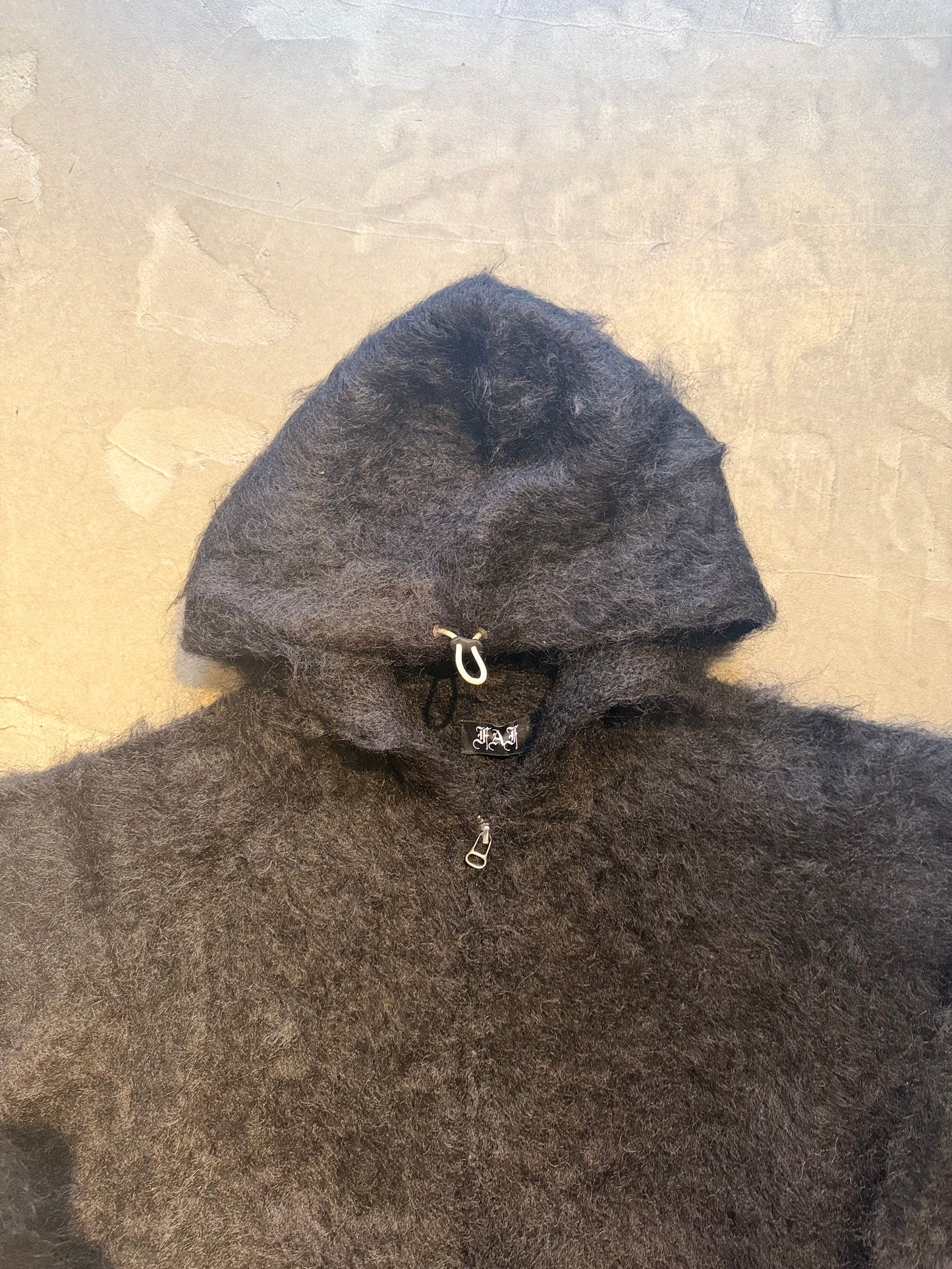 FAKE AS FLOWERS/Mohair Hoodie