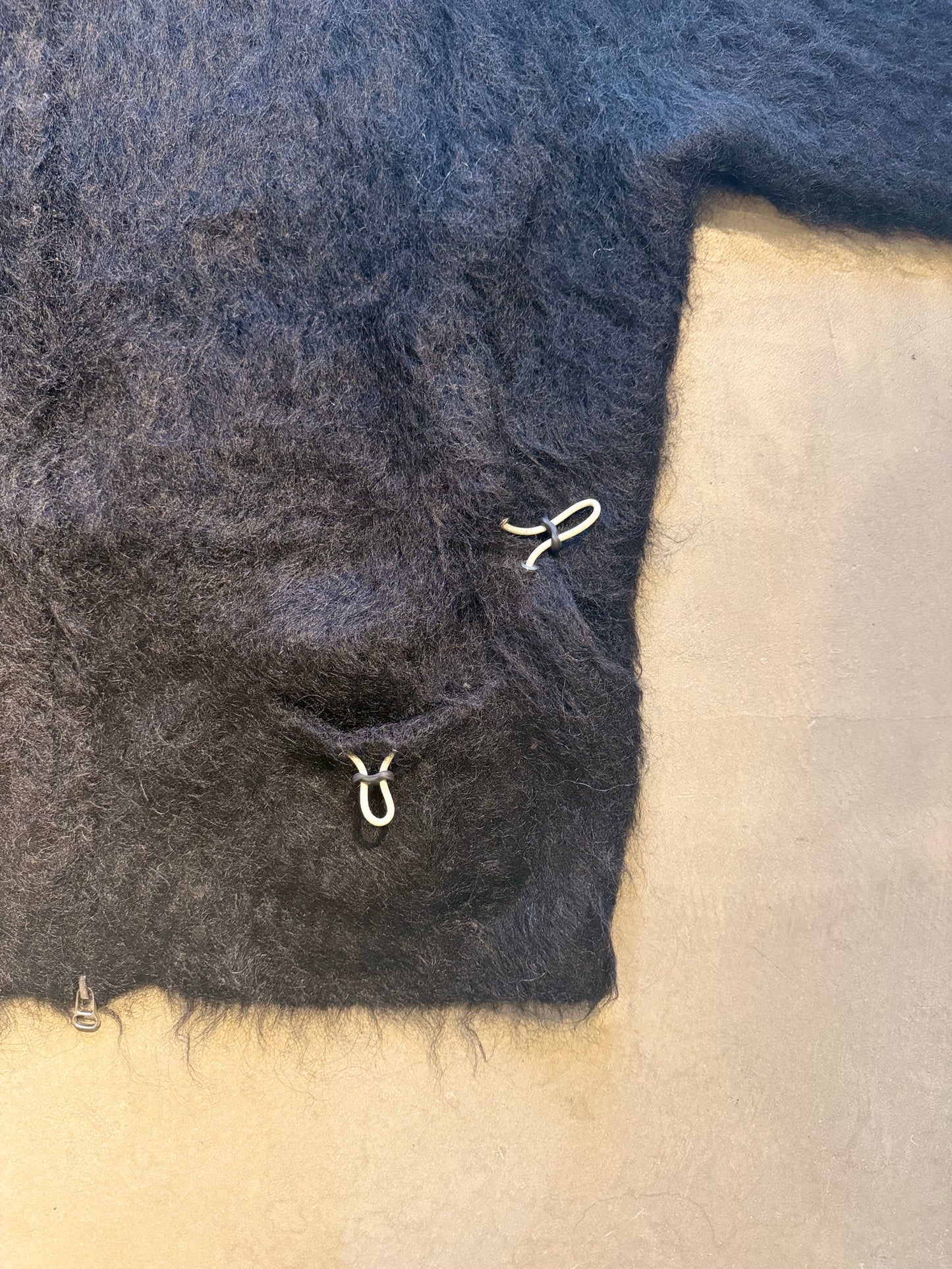 FAKE AS FLOWERS/Mohair Hoodie