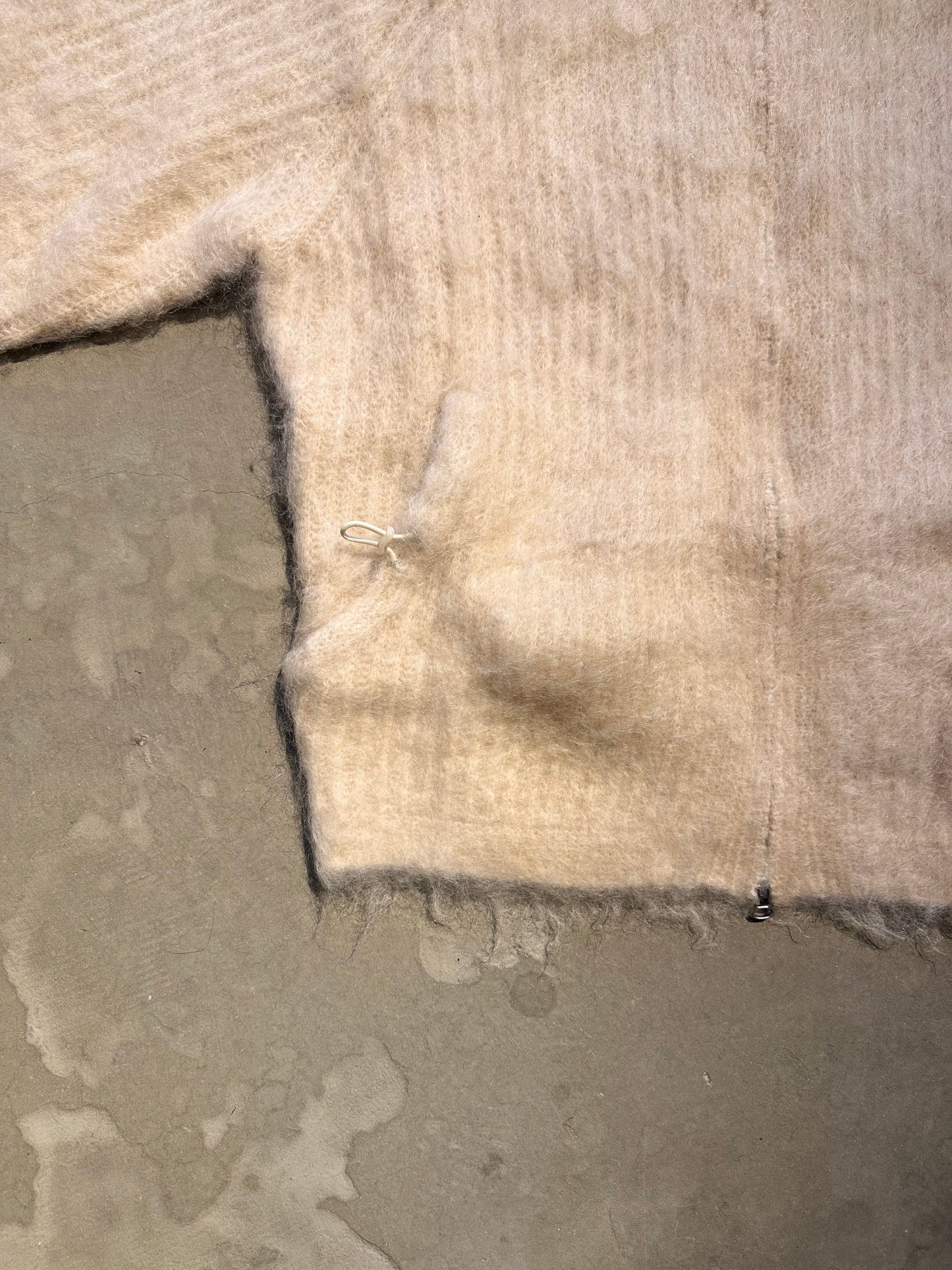 FAKE AS FLOWERS/Mohair Hoodie