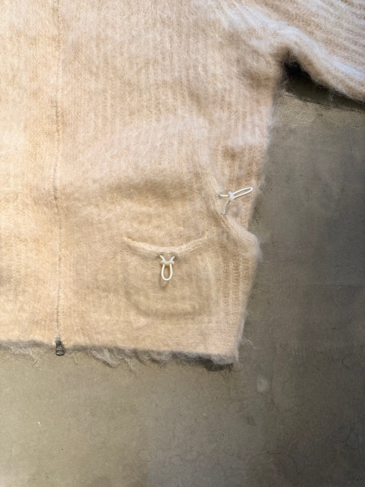 FAKE AS FLOWERS/Mohair Hoodie