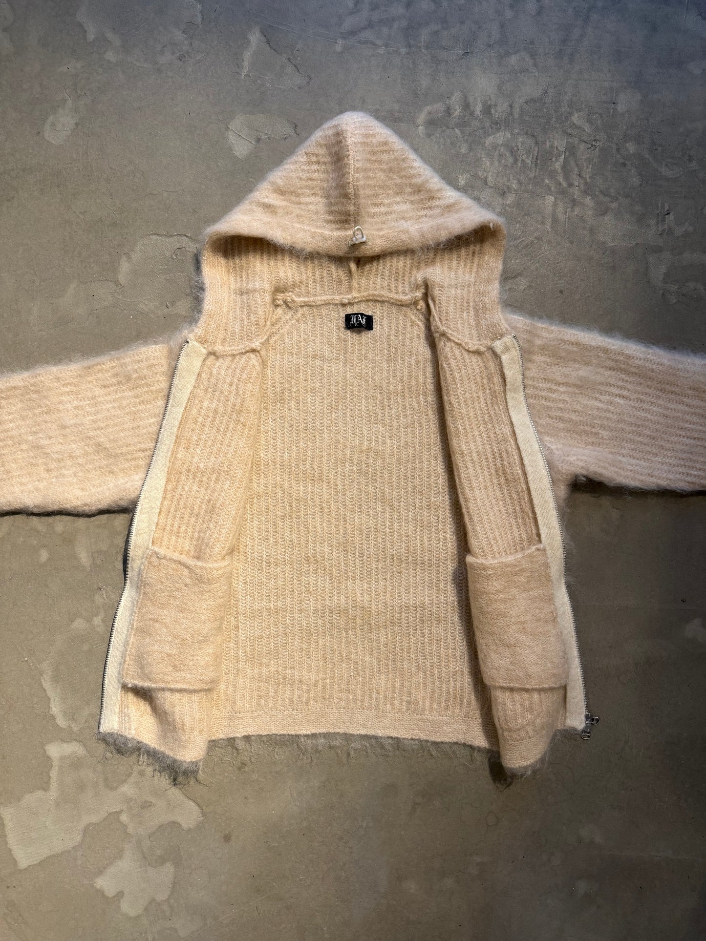FAKE AS FLOWERS/Mohair Hoodie