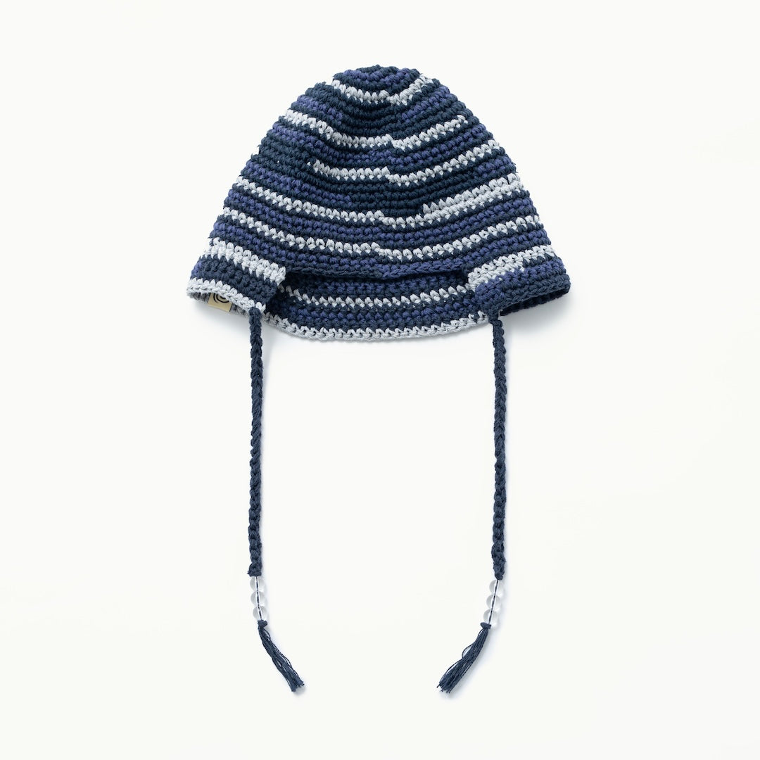SOL/Hand-knitted Border Hat