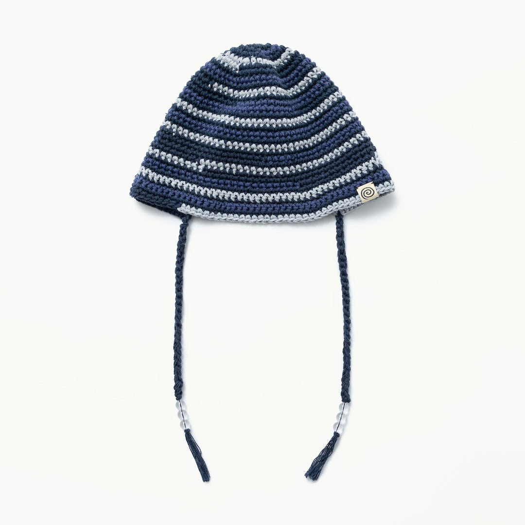 SOL/Hand-knitted Border Hat