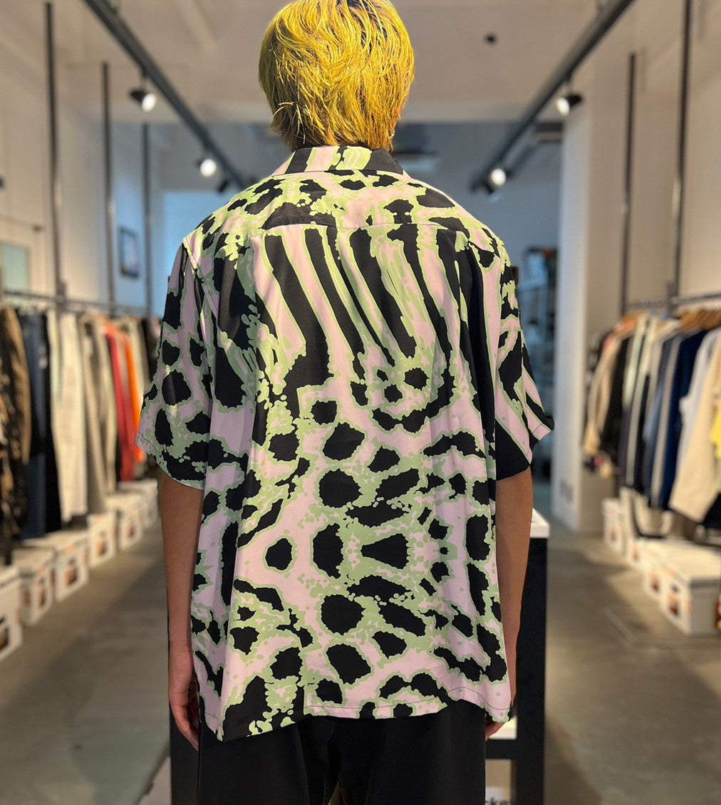 BAL(バル)/ACID ANIMAL RAYON SS SHIRT(GREEN)