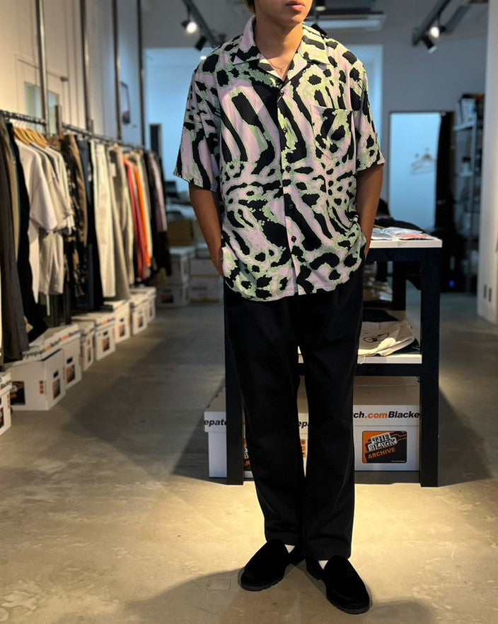 BAL(バル)/ACID ANIMAL RAYON SS SHIRT(GREEN)