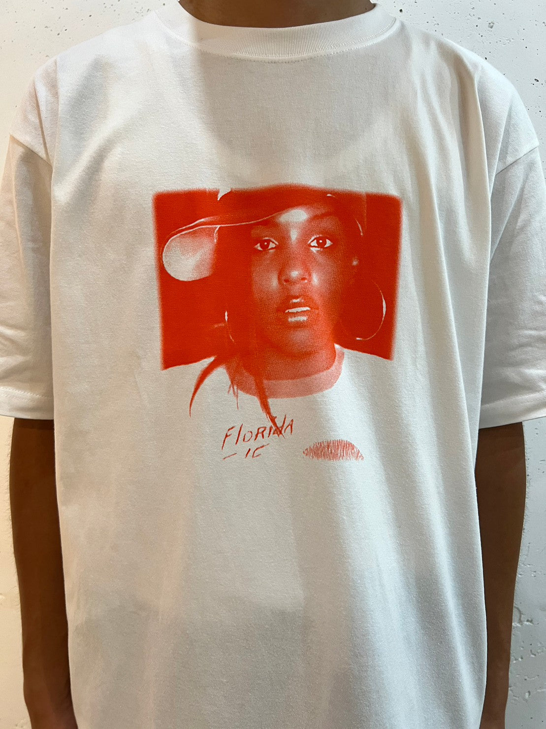 Frontin' Tee(Orange)/THROWBACK(スローバック)