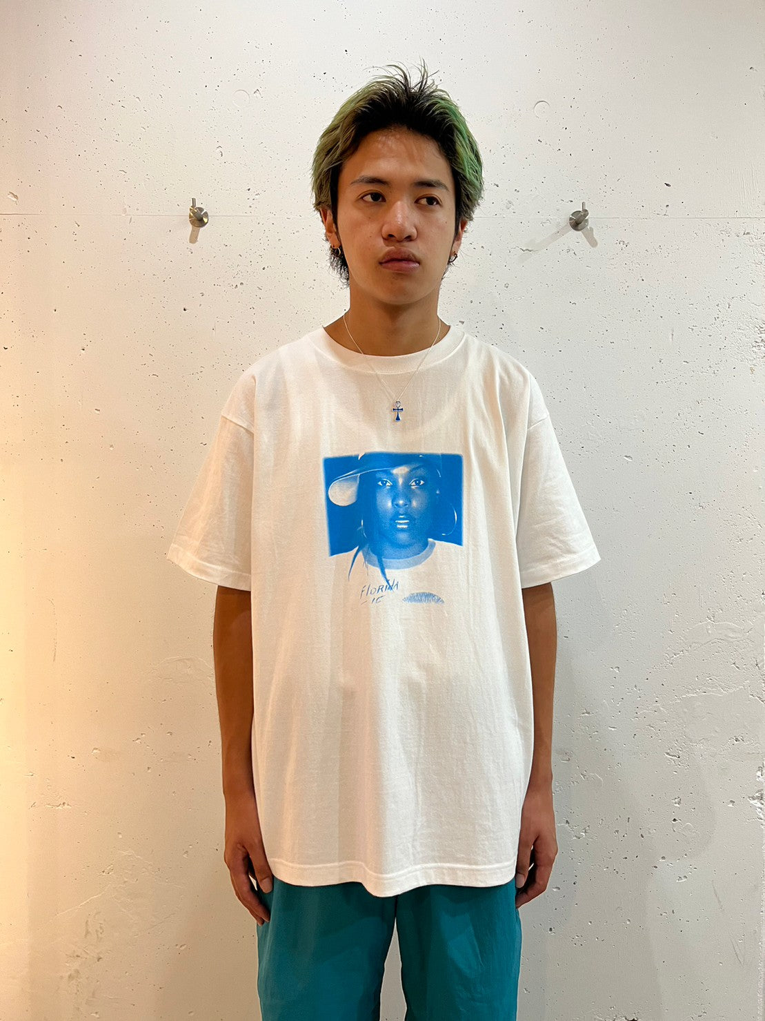 Frontin' Tee Tee(BLUE)/THROWBACK(スローバック)