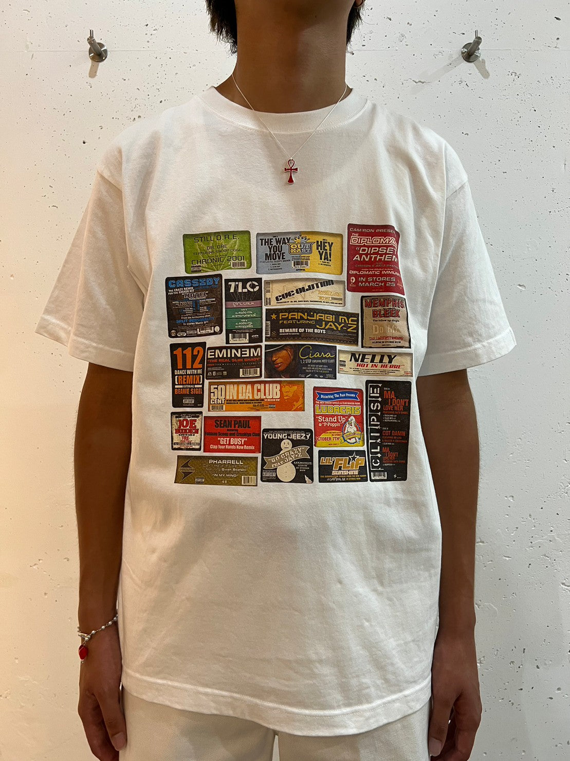 Club Bangers Tee(WHITE)/THROWBACK(スローバック)