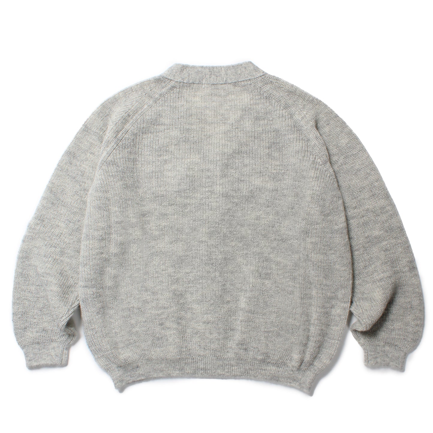 Mohair Cardigan (Melange Grey)/POVAL