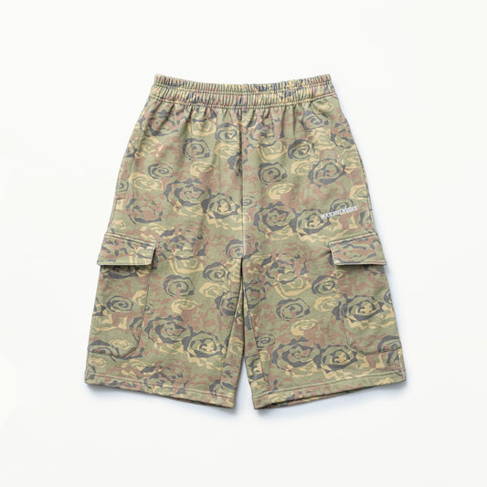 SOL/Camo Sweat Cargo Shorts