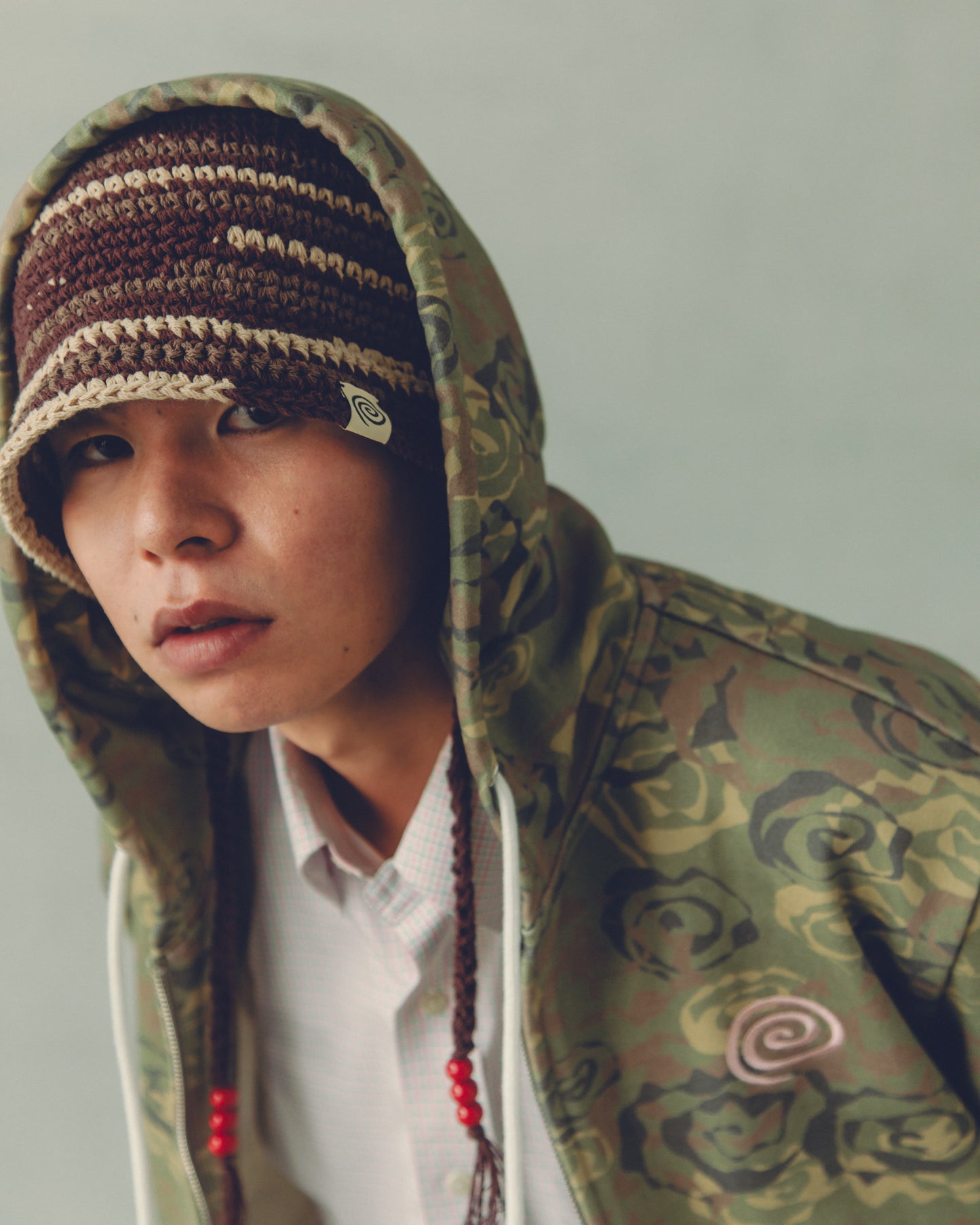 SOL/Camo Zipup Hoodie