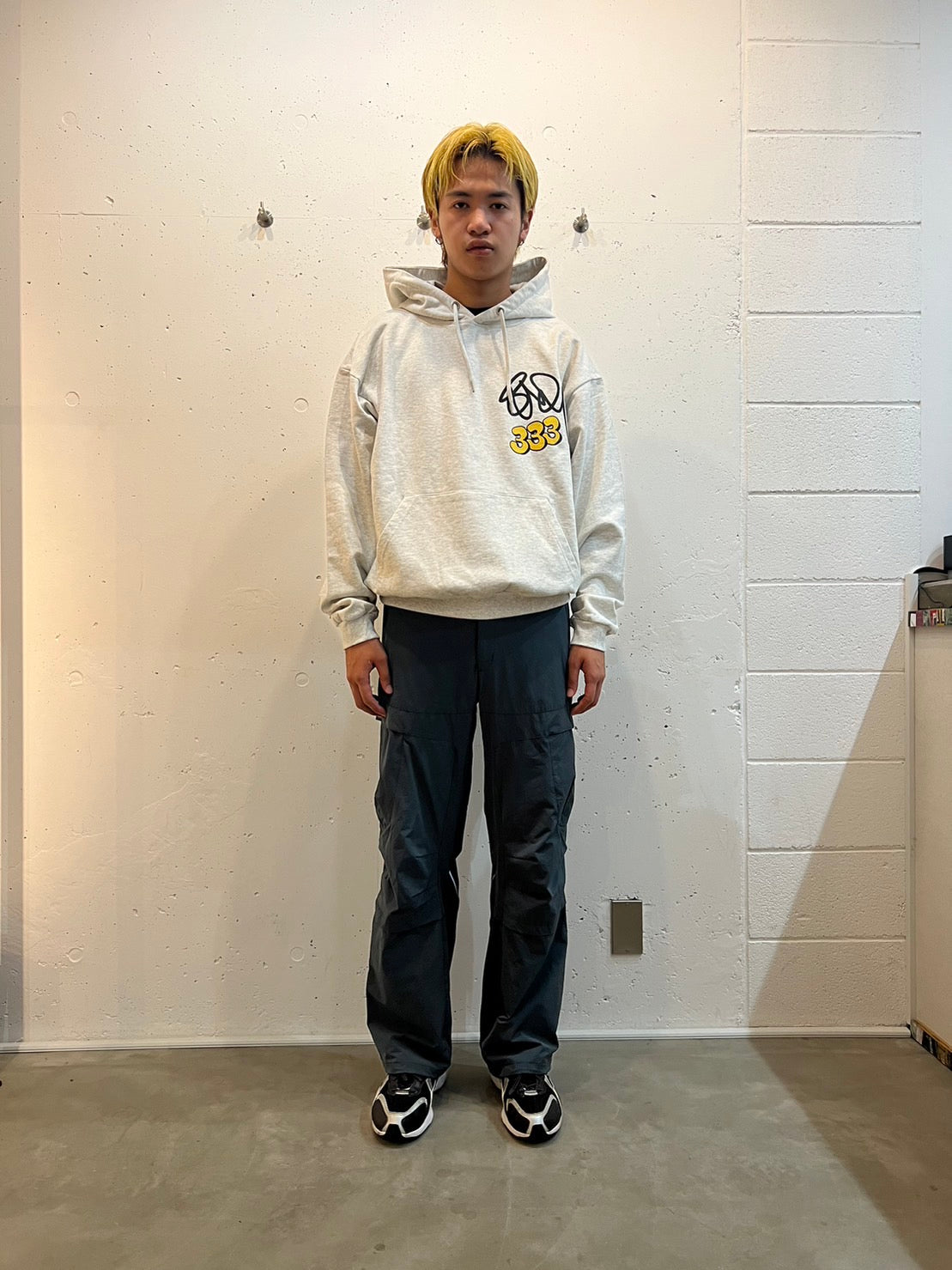 Sunday Hooded Sweatshirt(ICE)/Diaspora skateboards