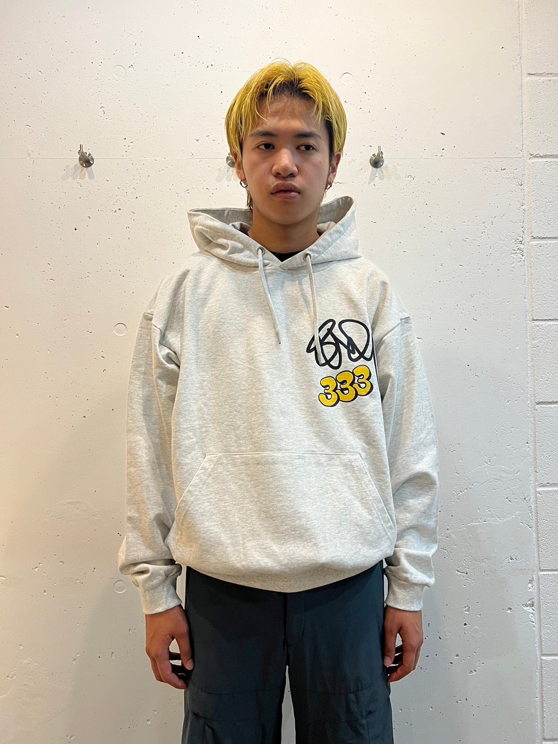 Sunday Hooded Sweatshirt(ICE)/Diaspora skateboards