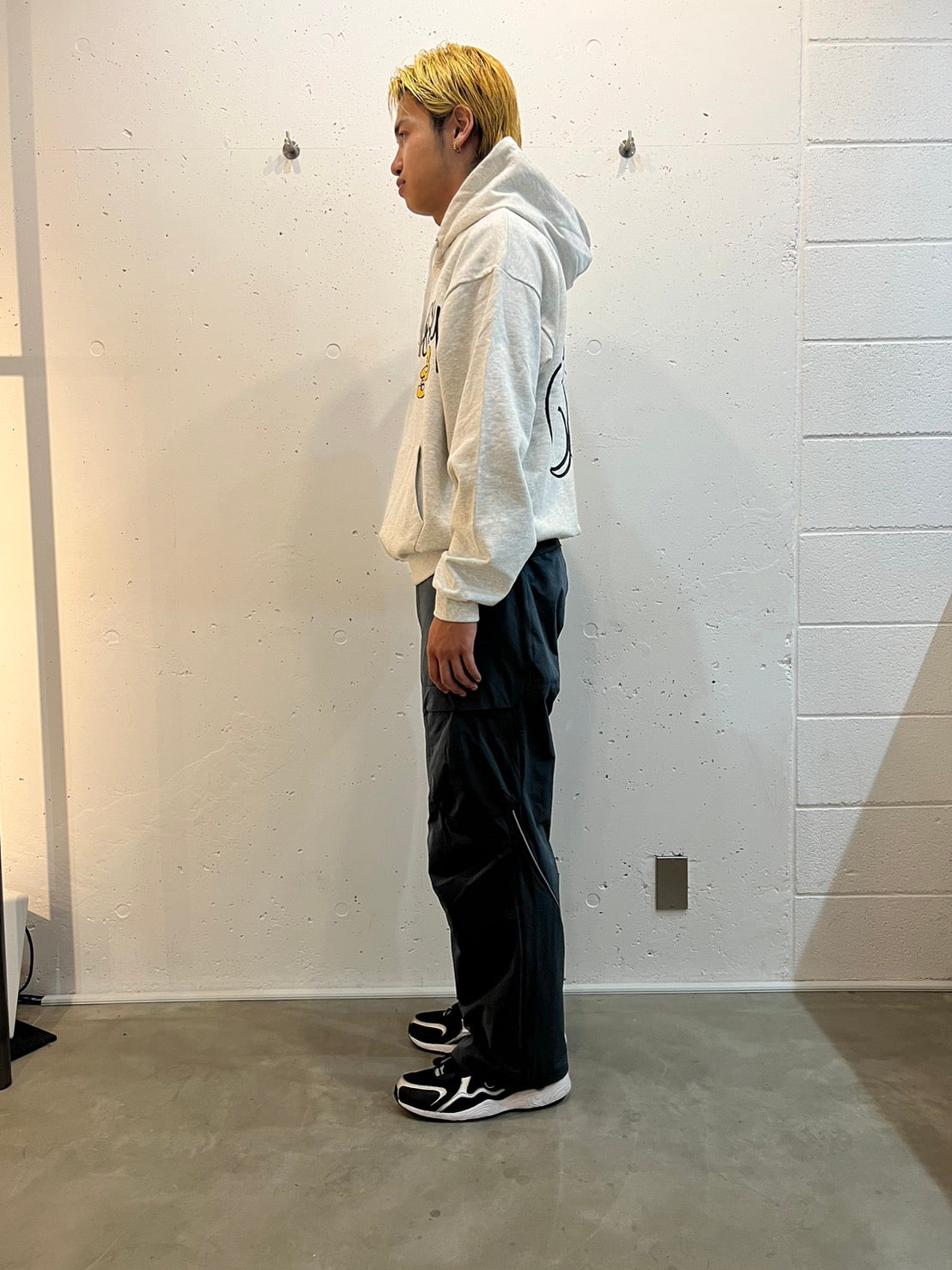 Sunday Hooded Sweatshirt(ICE)/Diaspora skateboards