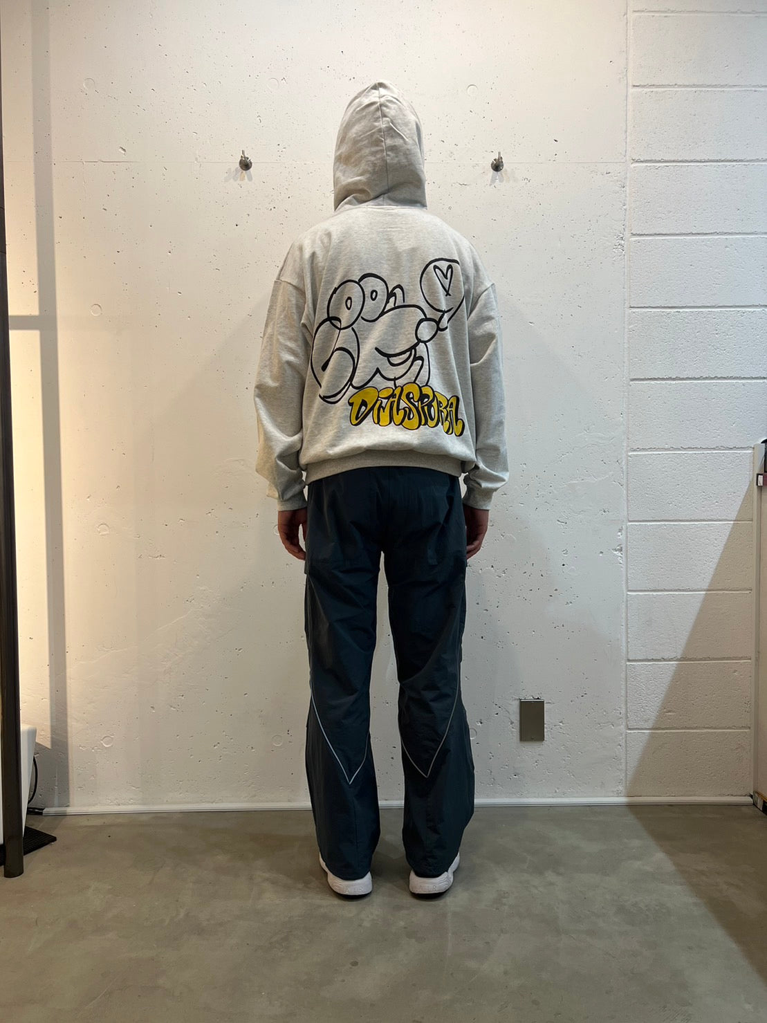 Sunday Hooded Sweatshirt(ICE)/Diaspora skateboards