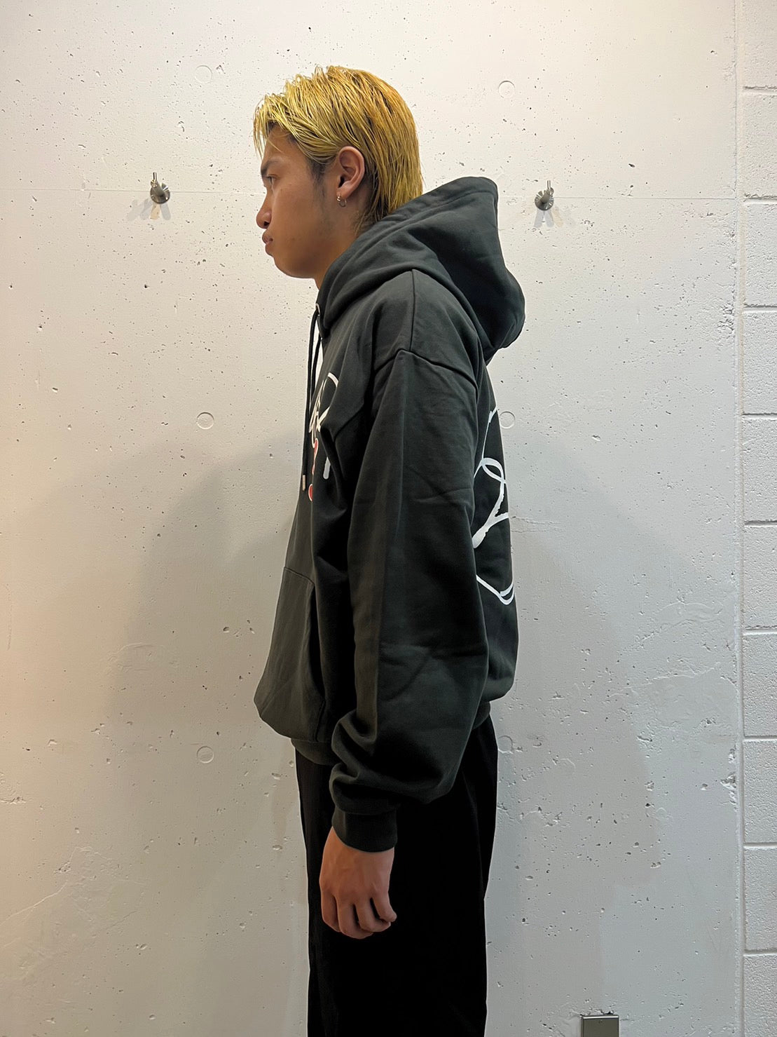 Sunday Hooded Sweatshirt(Grayish Khaki)/Diaspora skateboards
