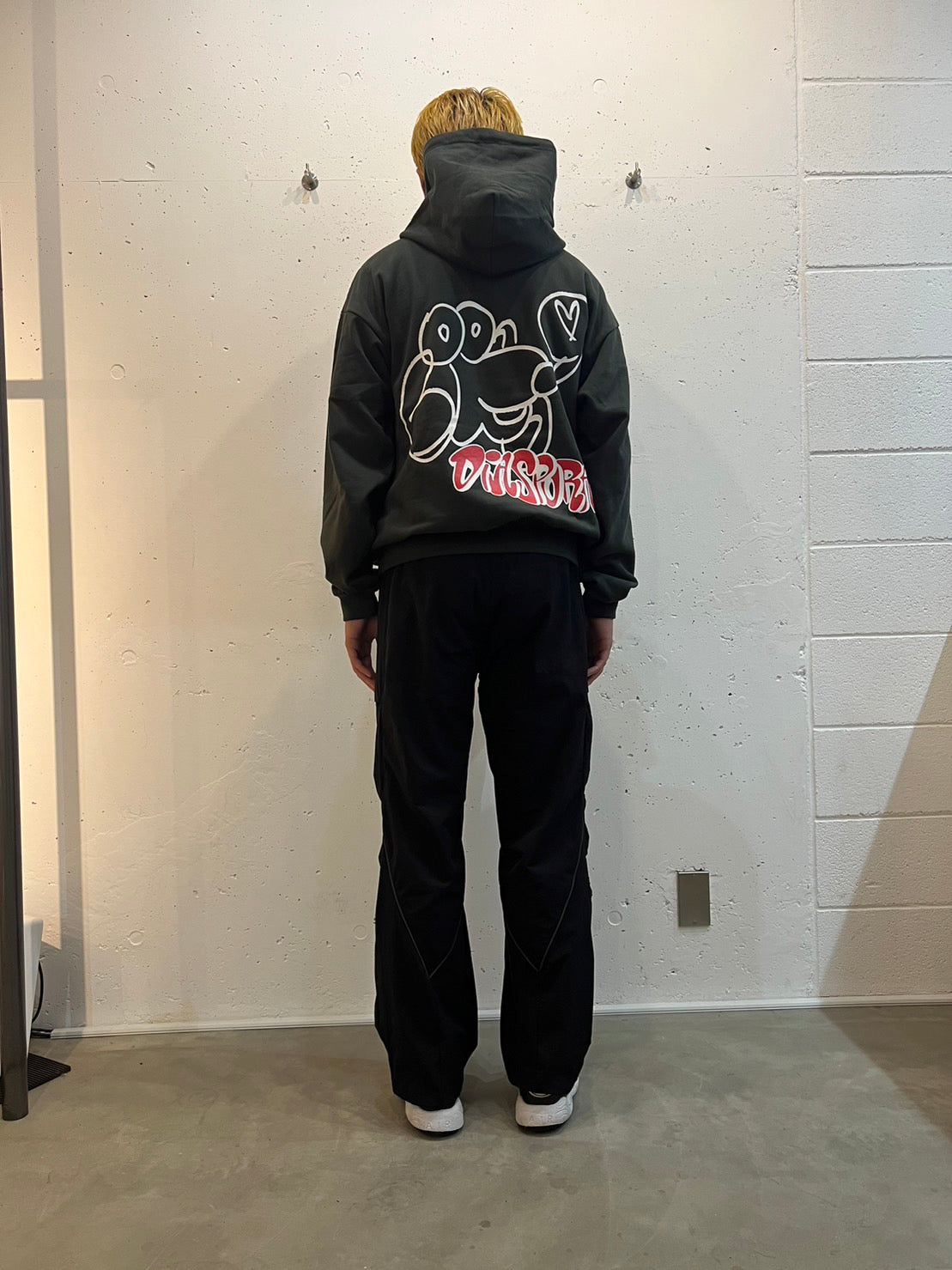 Sunday Hooded Sweatshirt(Grayish Khaki)/Diaspora skateboards