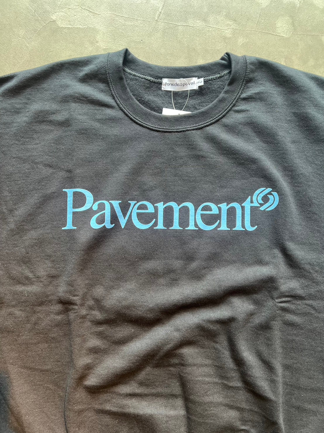 Re'verth 別注 POVAL/Pavement CREW(BLACK)