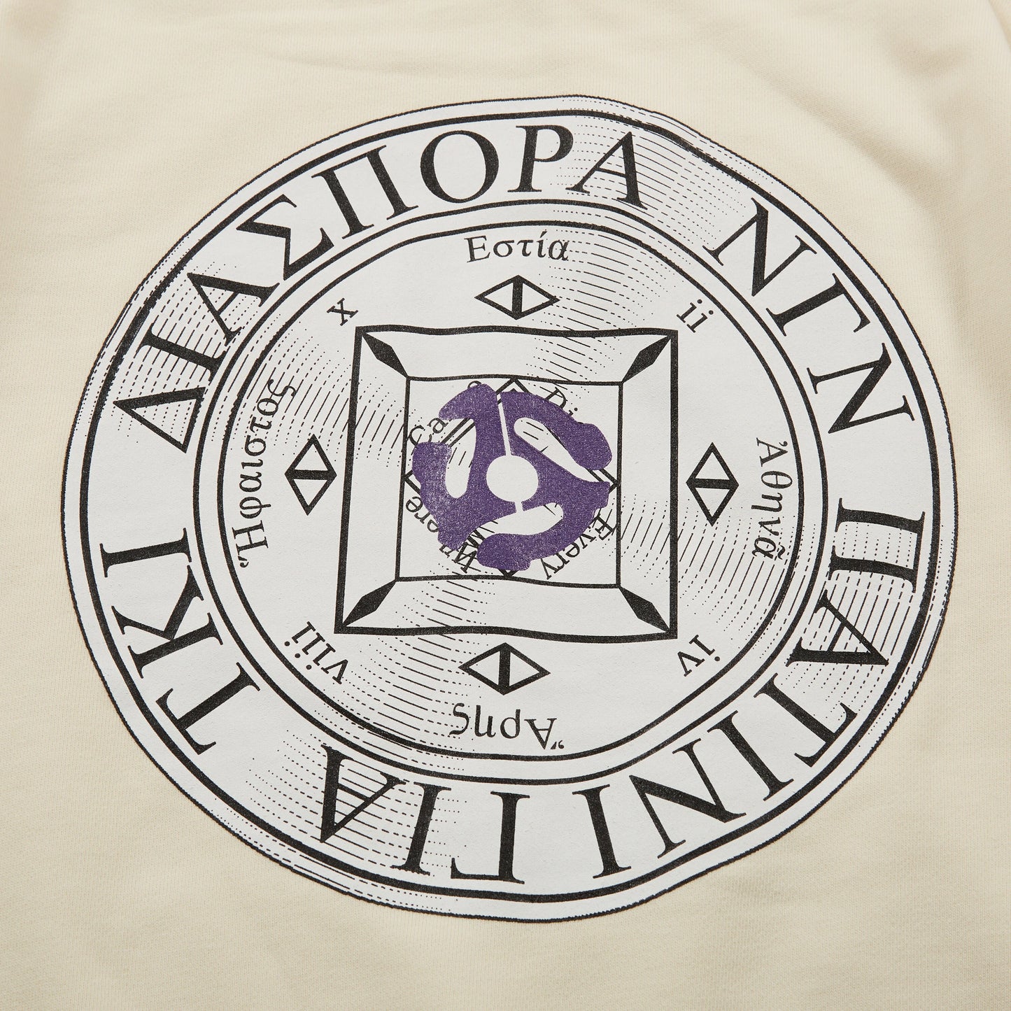 Jazzy Sport Disc Hooded Sweatshirt(Natural)